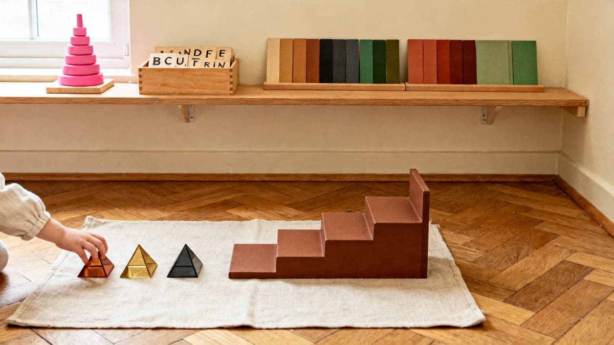 Montessori materials for ages 3-6
