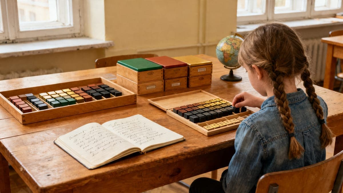 Montessori materials for ages 6-9