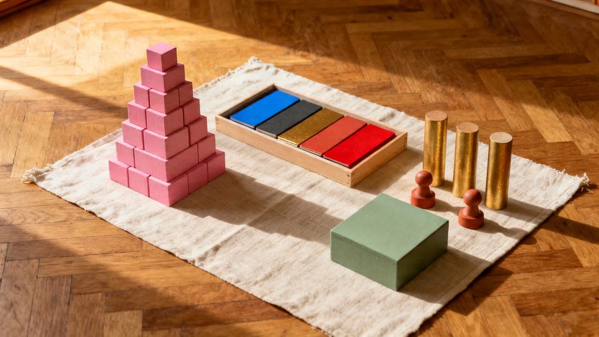 Accessories & Supplies Montessori materials in classroom
