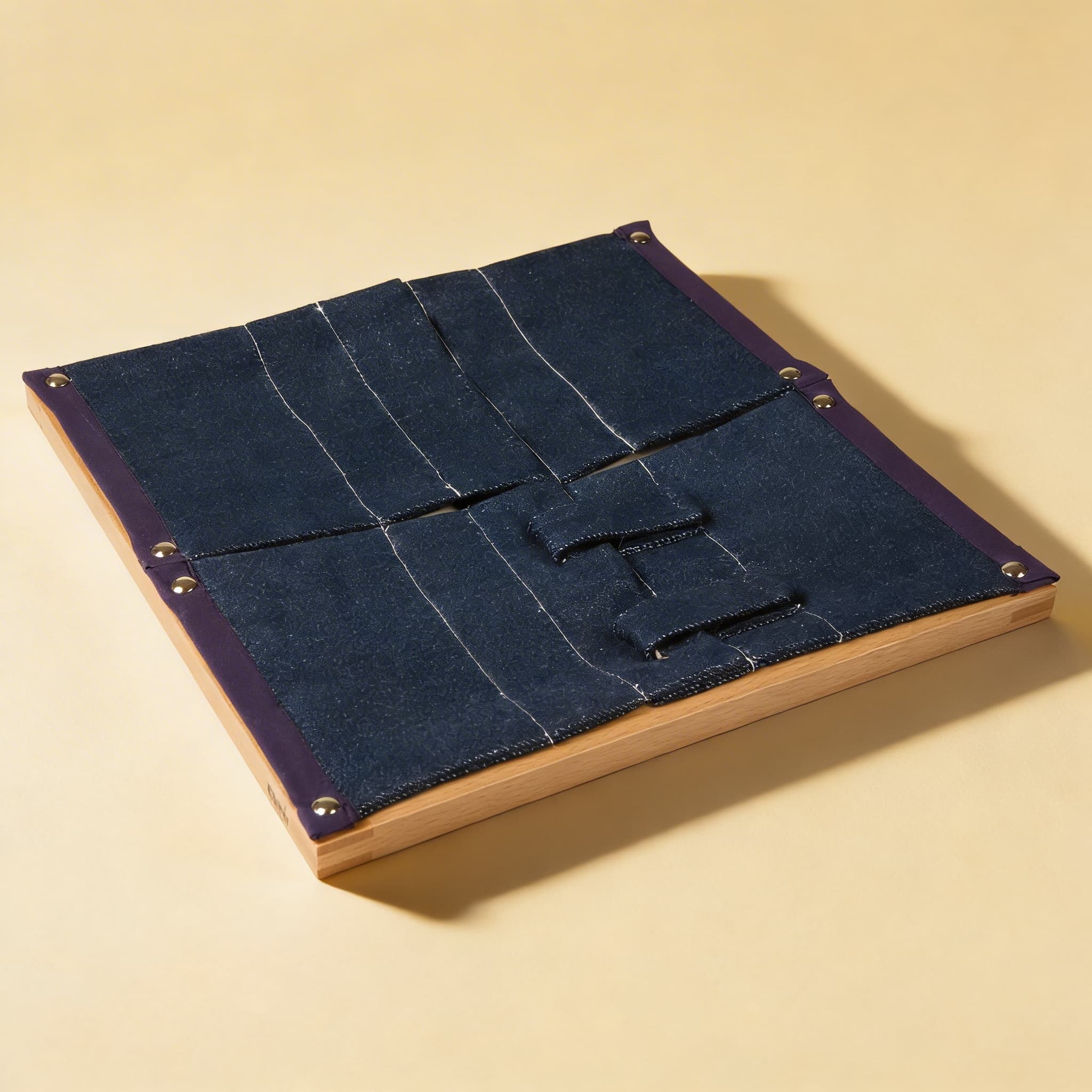 Anziehrahmen: Klettverschluss — Moderne Verschlüsse auf Denim — Katalogansicht