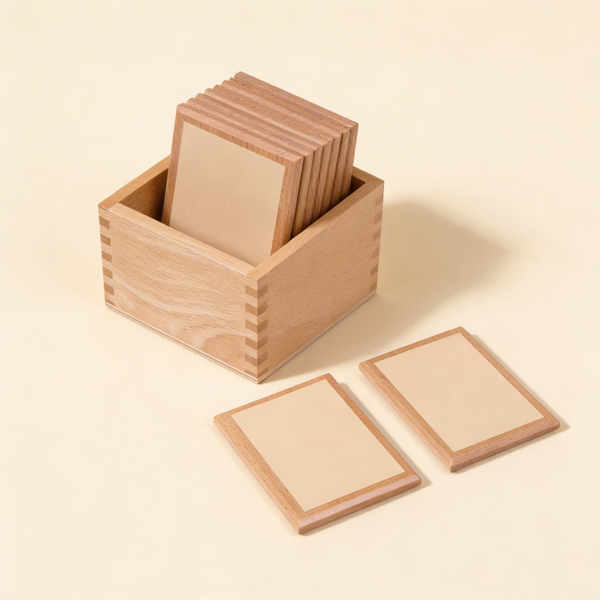 Glatte Abstufungstafeln — Taktile Unterscheidung — Seitenansicht