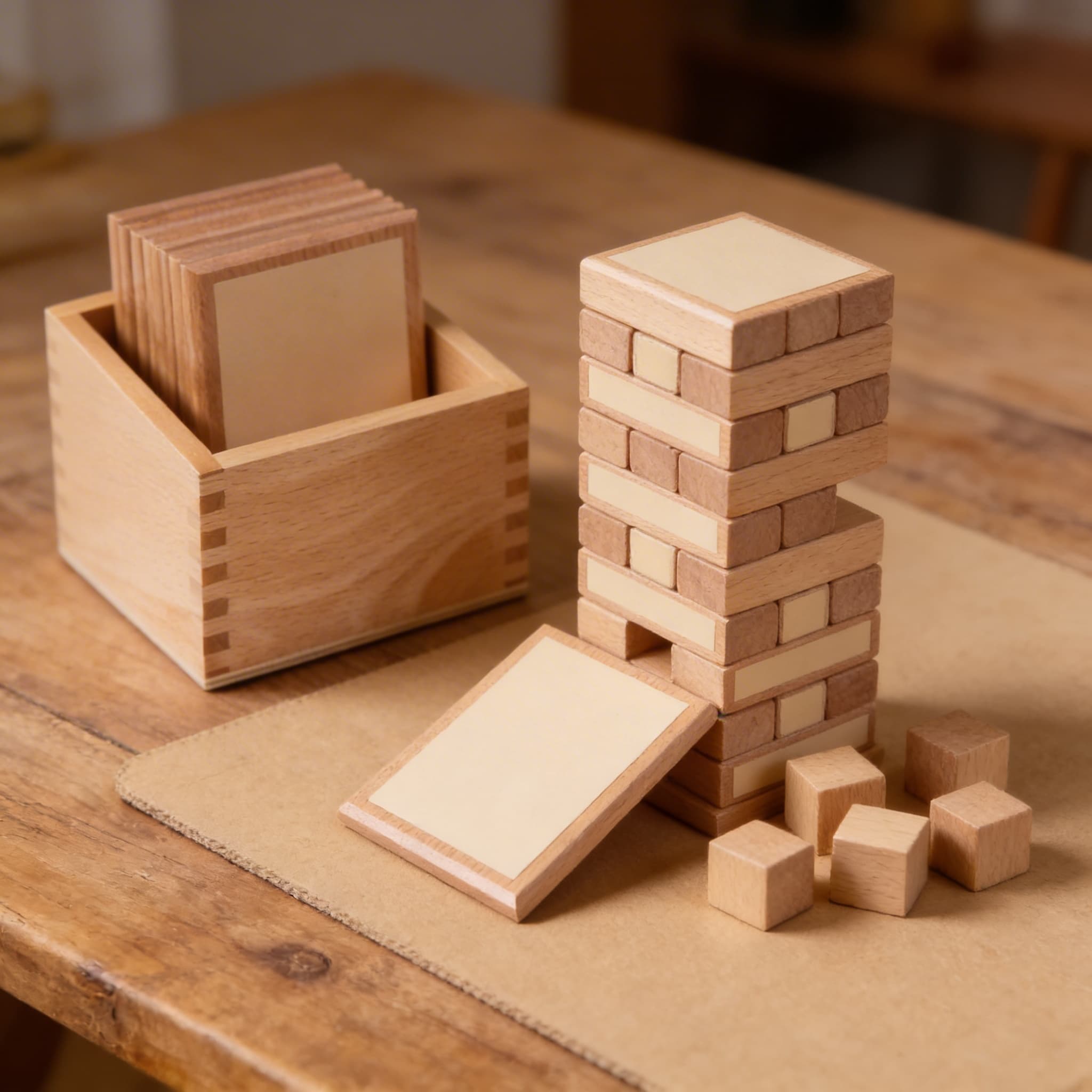 Glatte Abstufungstafeln — Taktile Unterscheidung — Detailansicht