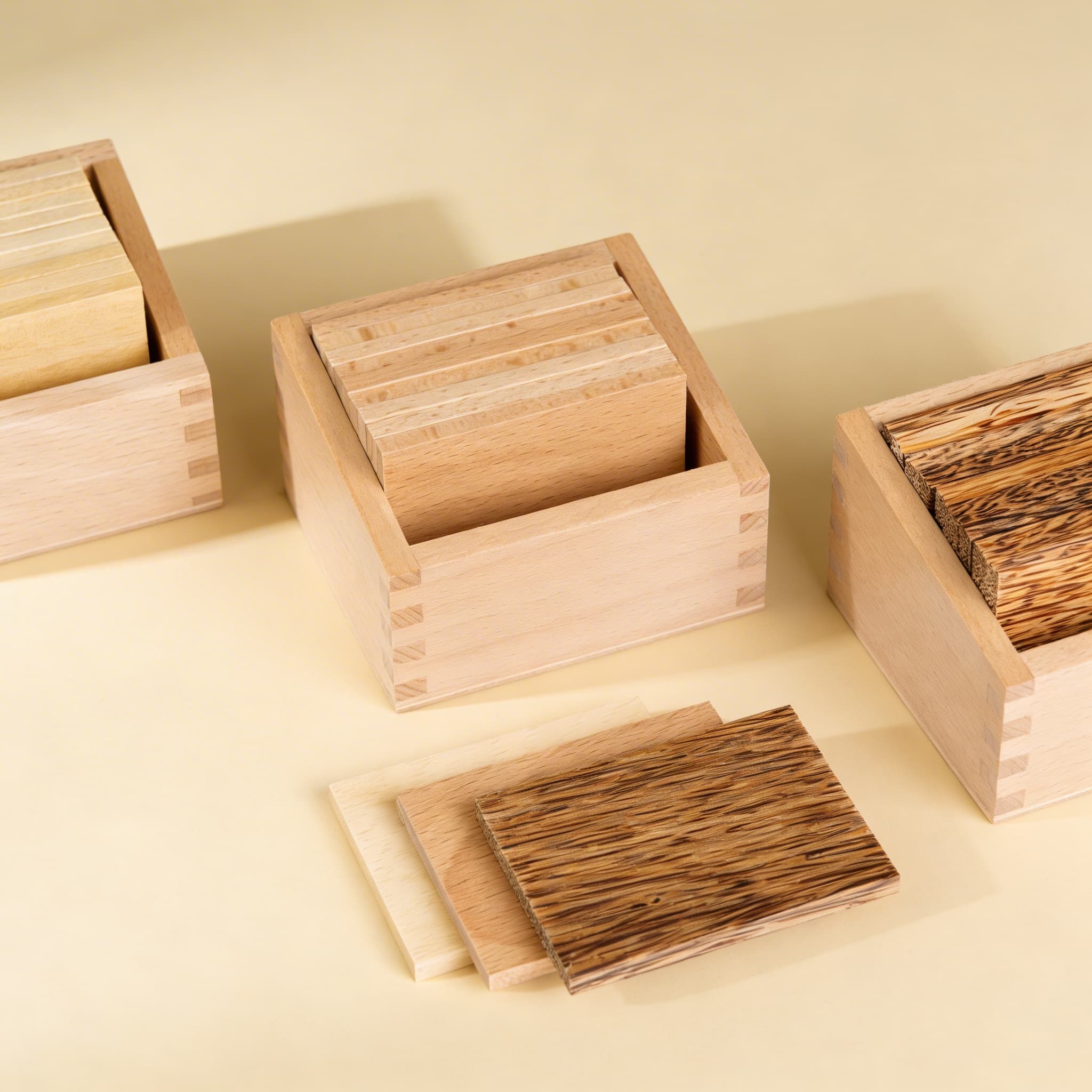 Gewichtsplatten — Gewichtsunterscheidung in Drei Dichten — Seitenansicht