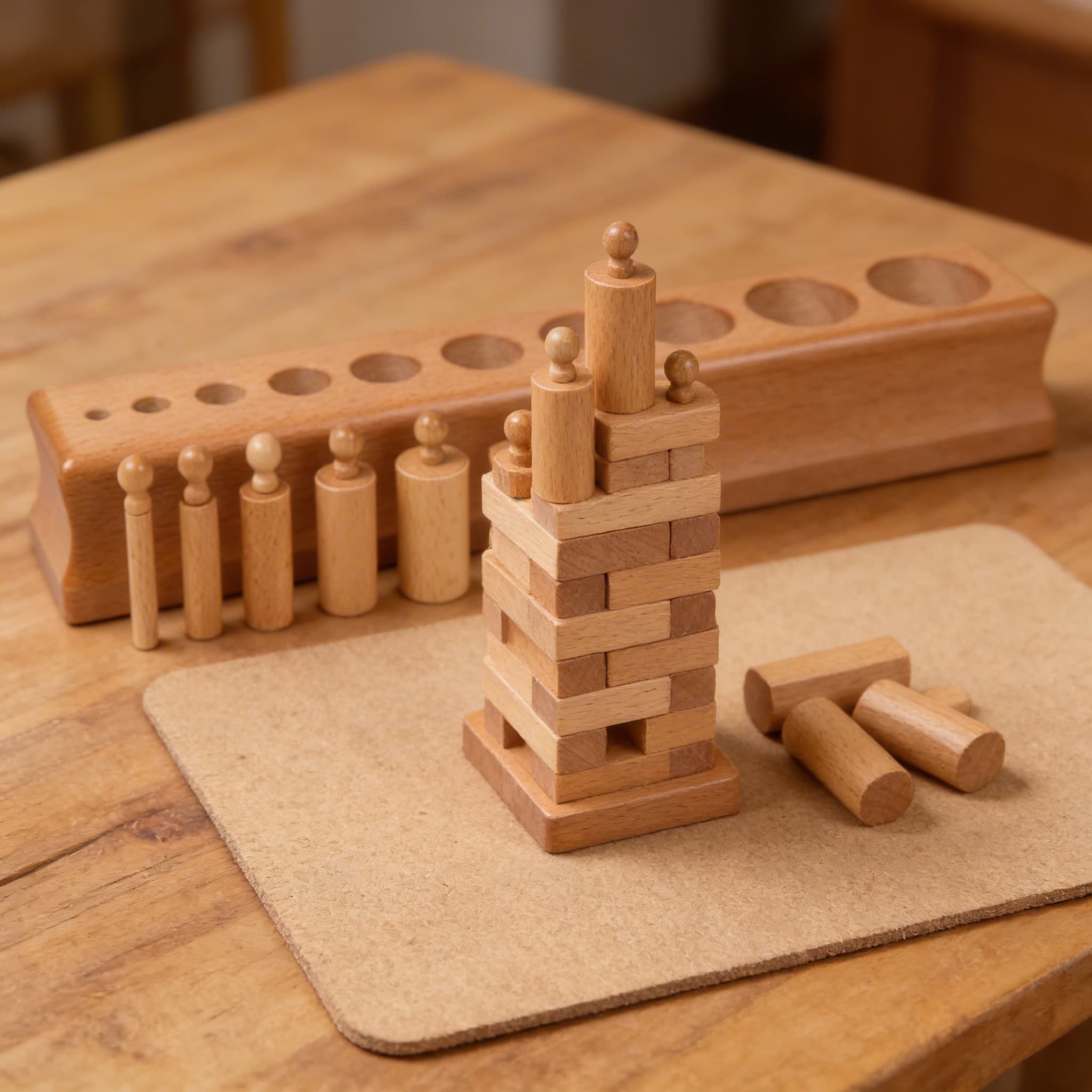 Zylinderblock Nr. 2 — Variierender Durchmesser, konstante Höhe — Detailansicht