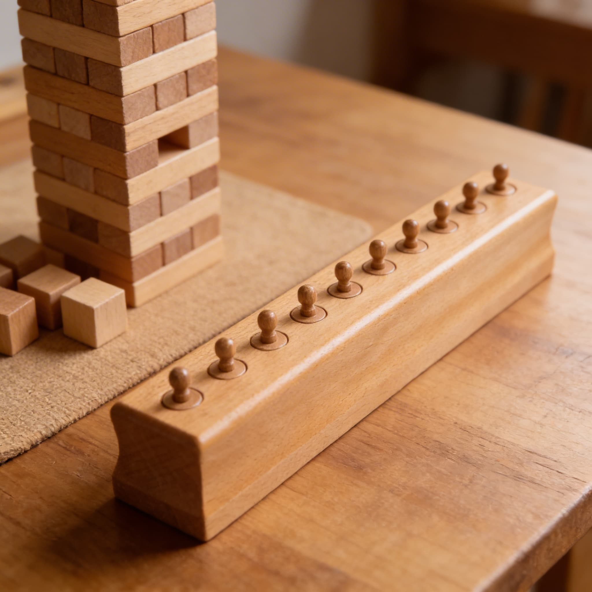 Zylinderblock Nr. 4 — Abnehmender Durchmesser & Höhe — Detailansicht