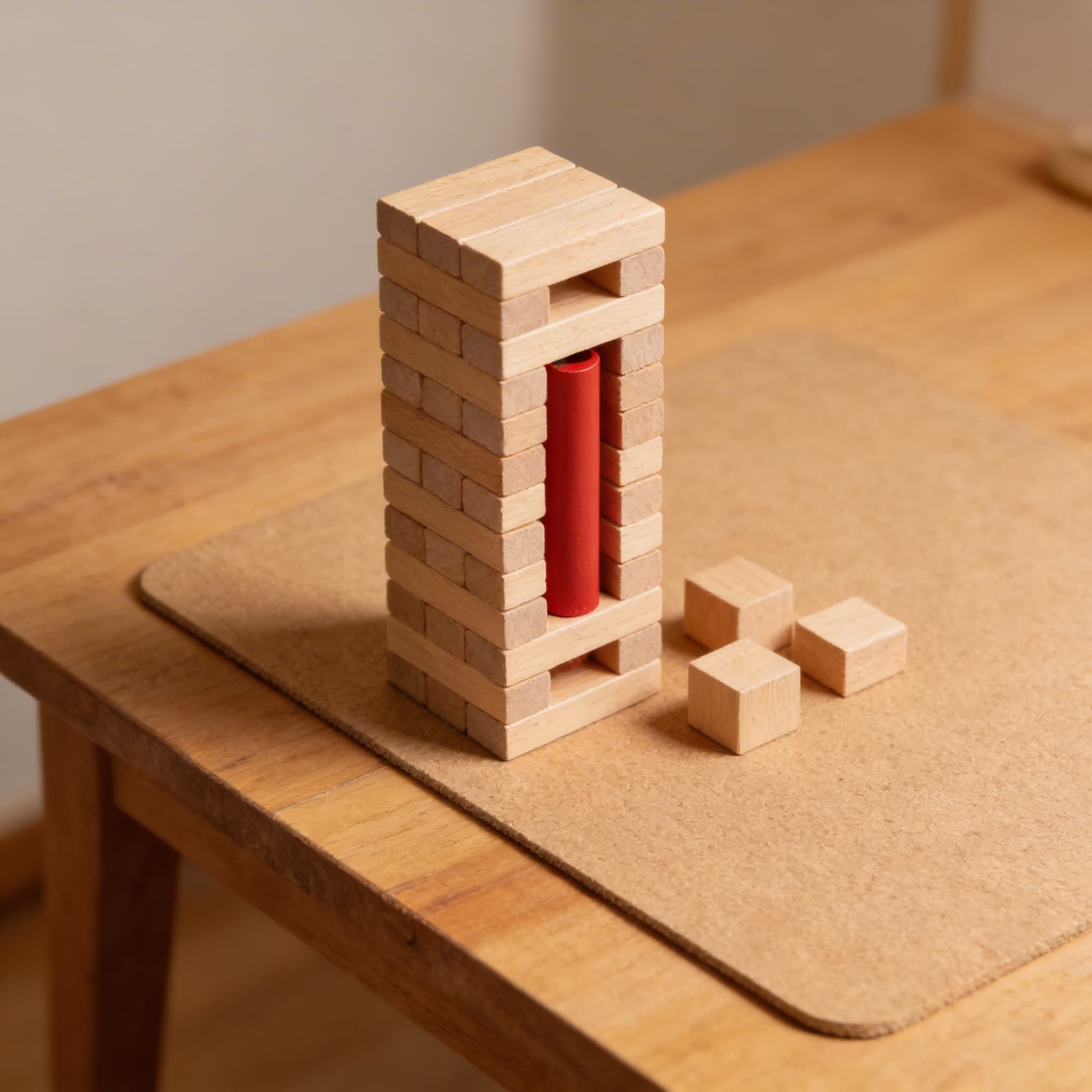 1. Roter Zylinder — Ansicht 3