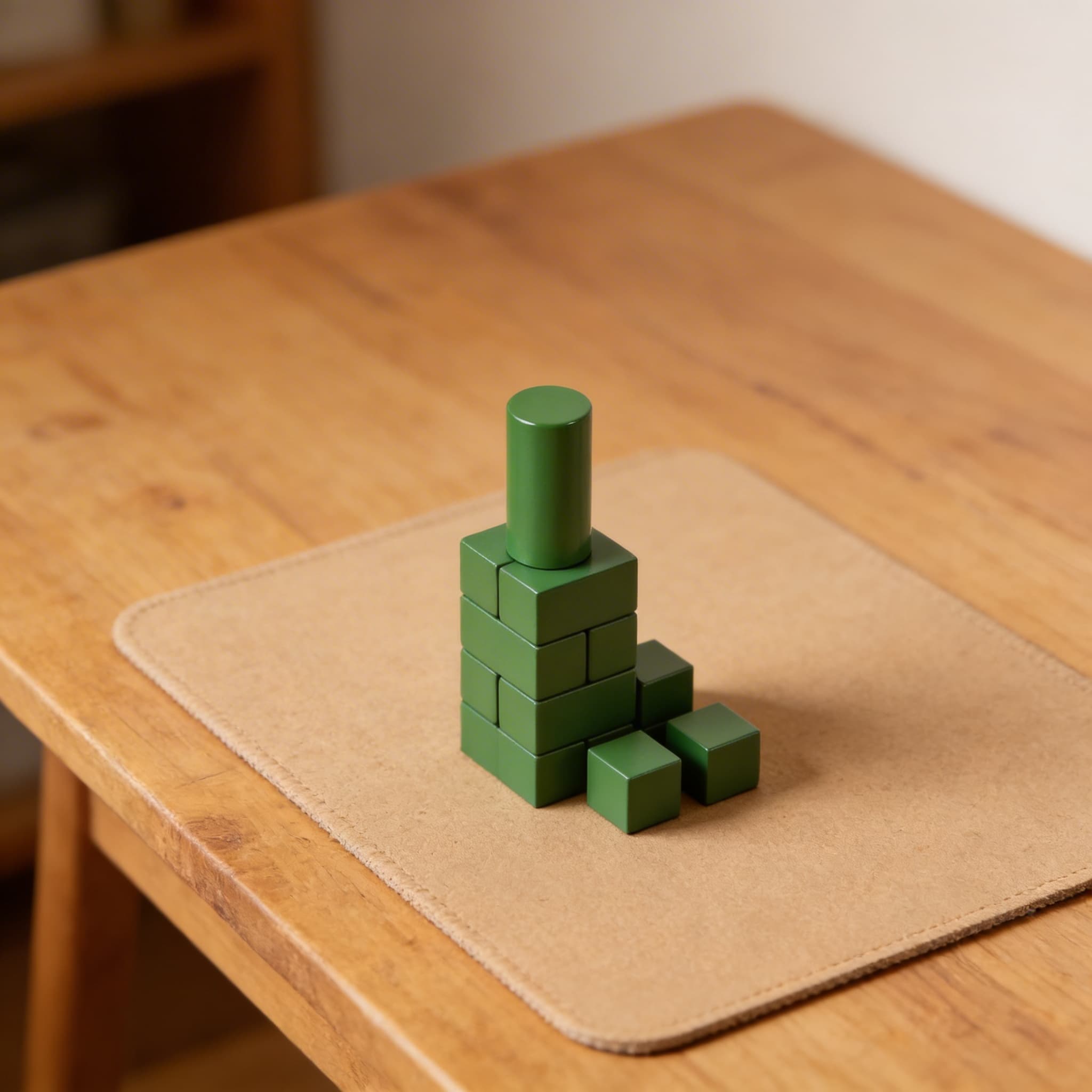 2. Grüner Zylinder — Ansicht 3