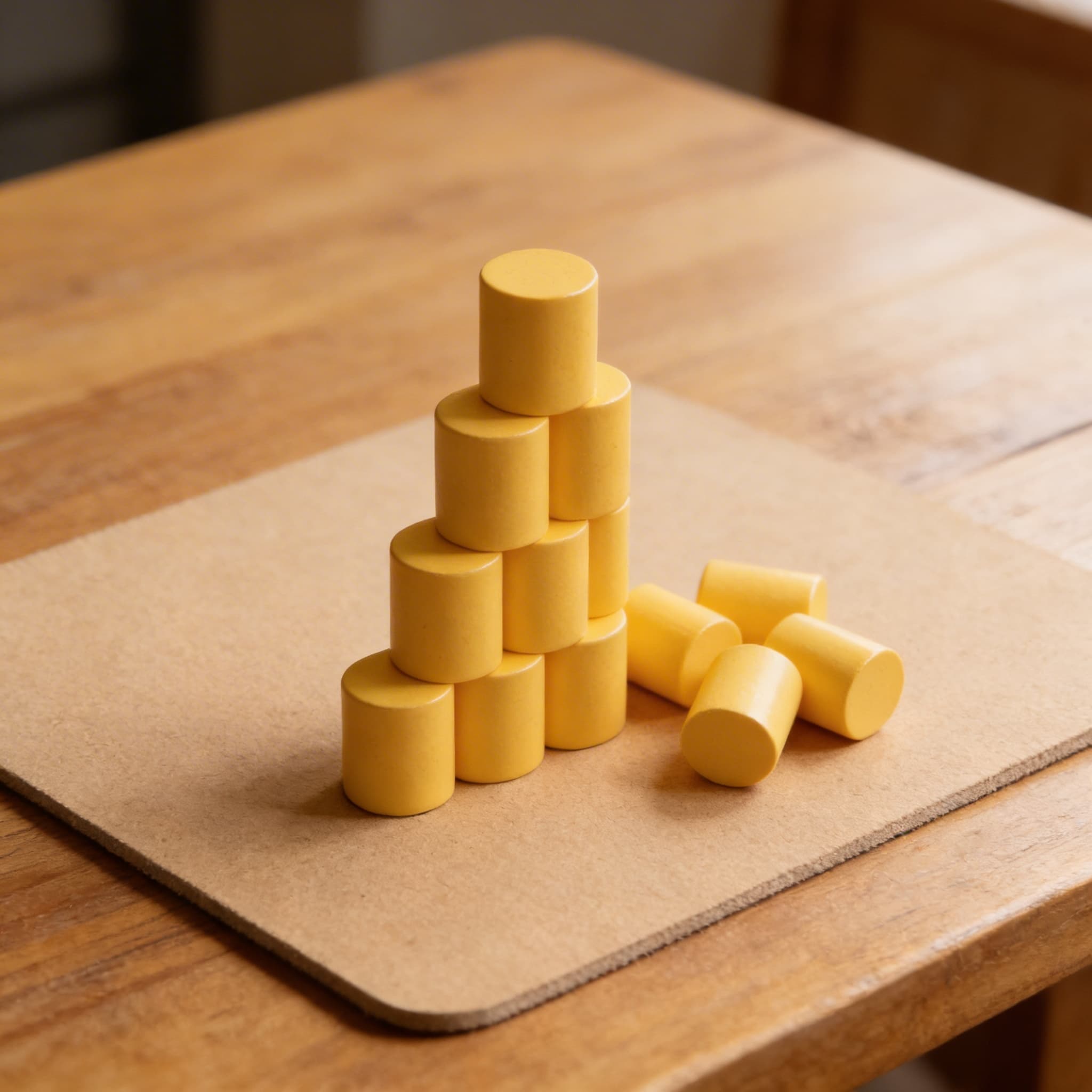 4. Gelber Zylinder — Ansicht 3