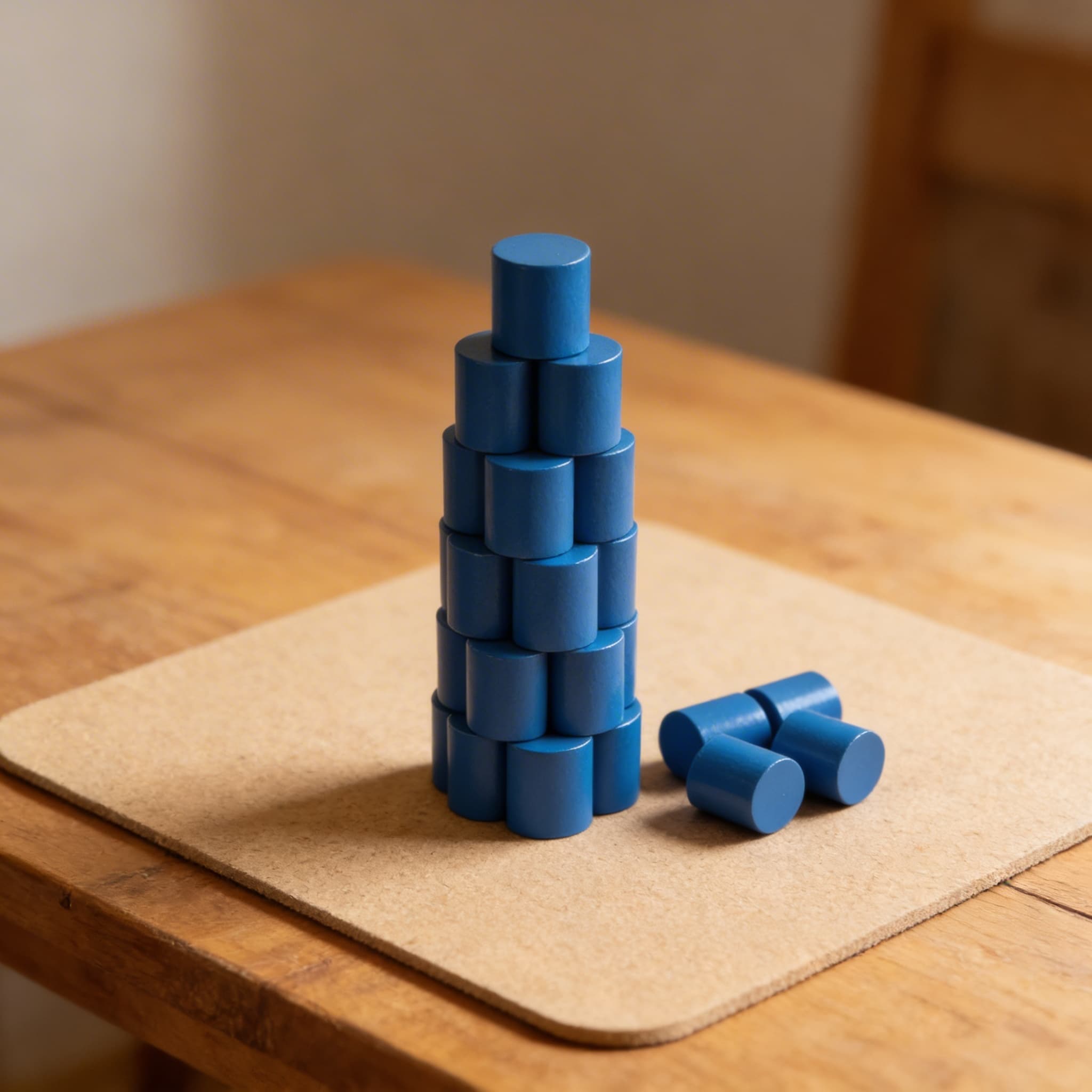 4. Blauer Zylinder — Ansicht 3