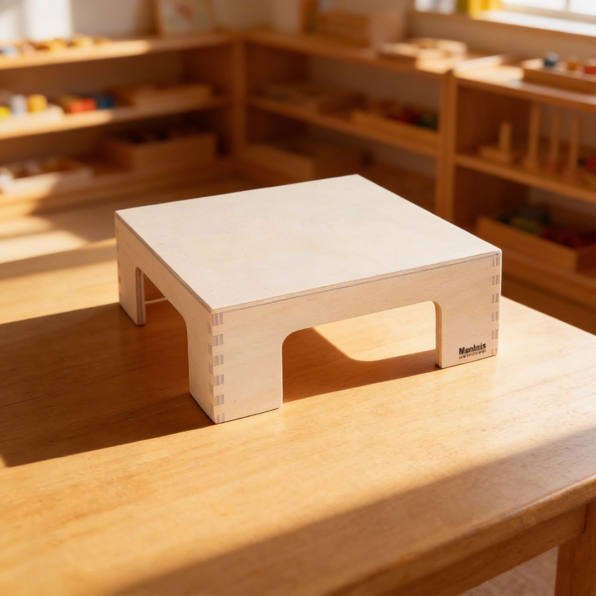 Rosa Turm Ständer — Erhöhung für optimale Arbeitshöhe — Im Einsatz