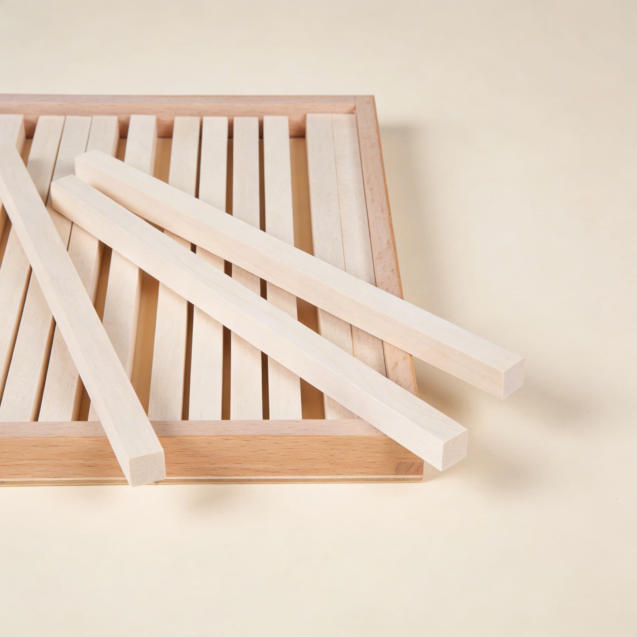 Aufbewahrungsbox — Für Braune Treppe Prismen — Seitenansicht