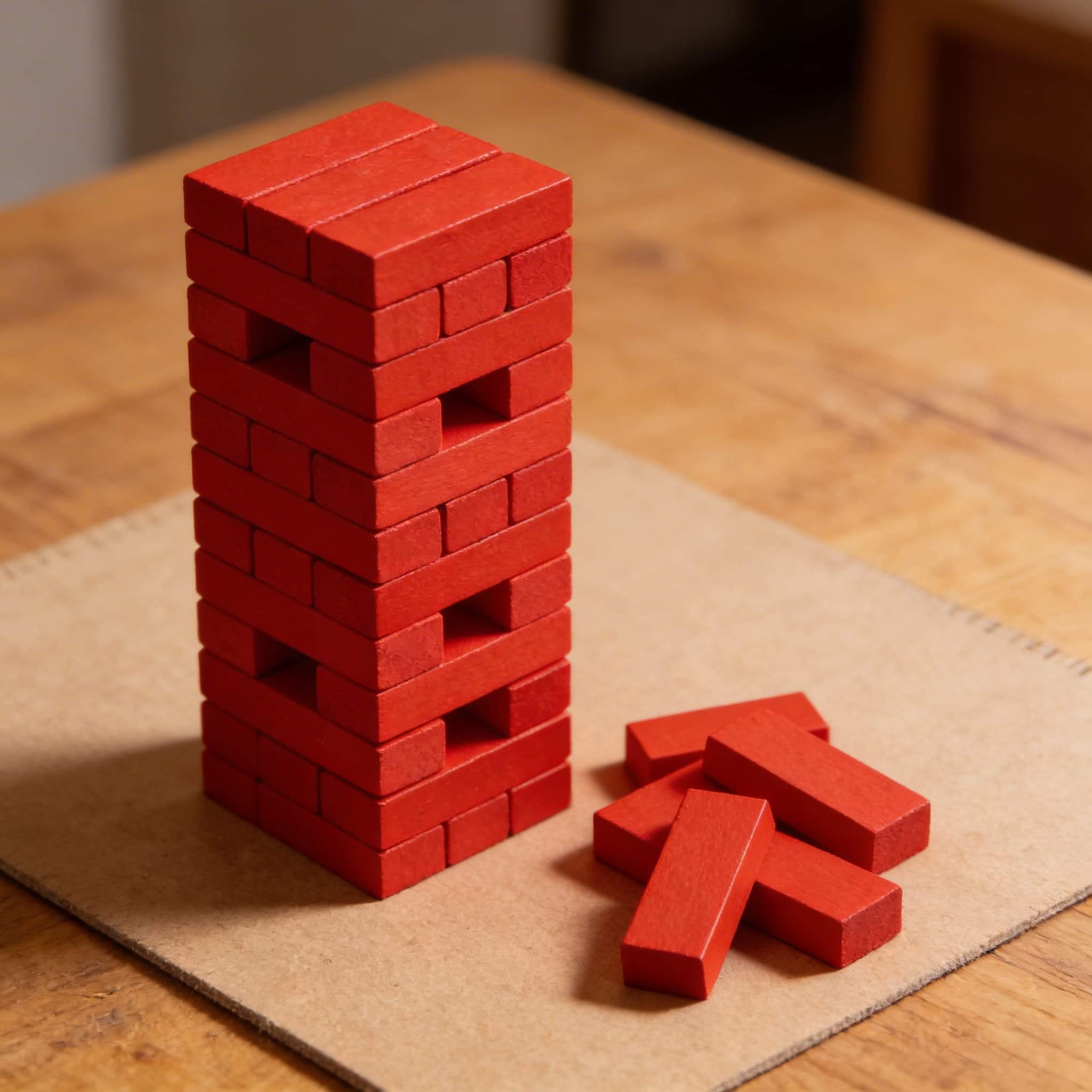 Rote Stange — 10cm Einzelteil zur Längenerkundung — Detailansicht