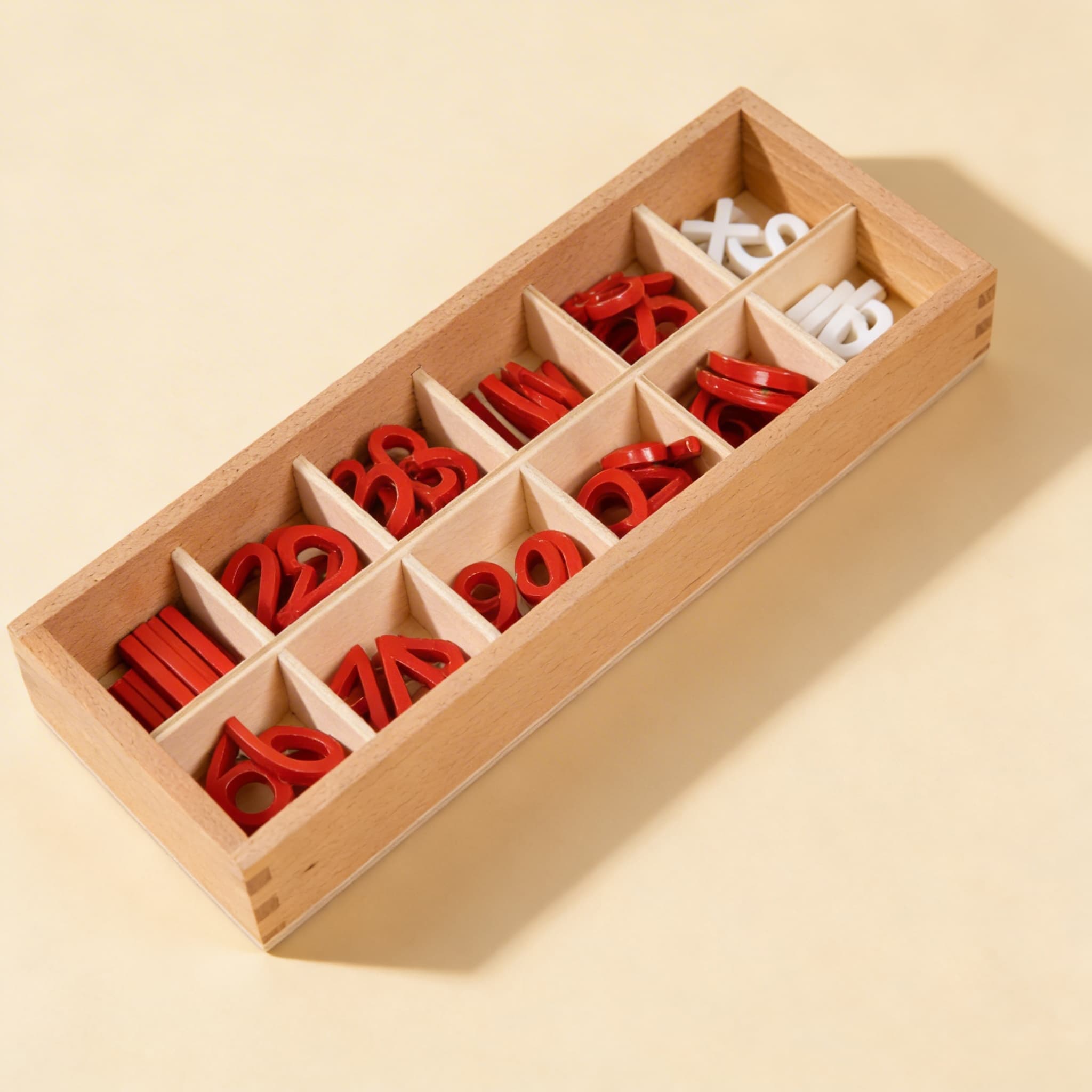 Číslice a znaky: Americká verze — Boční pohled