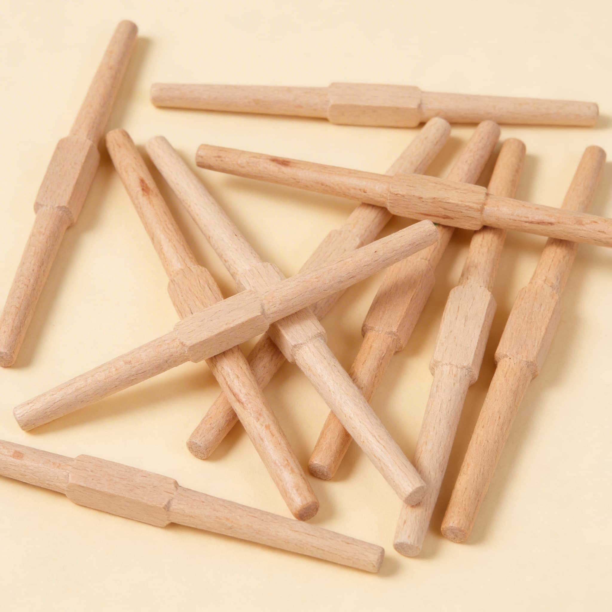 Spindeln: 10er-Set — Seitenansicht