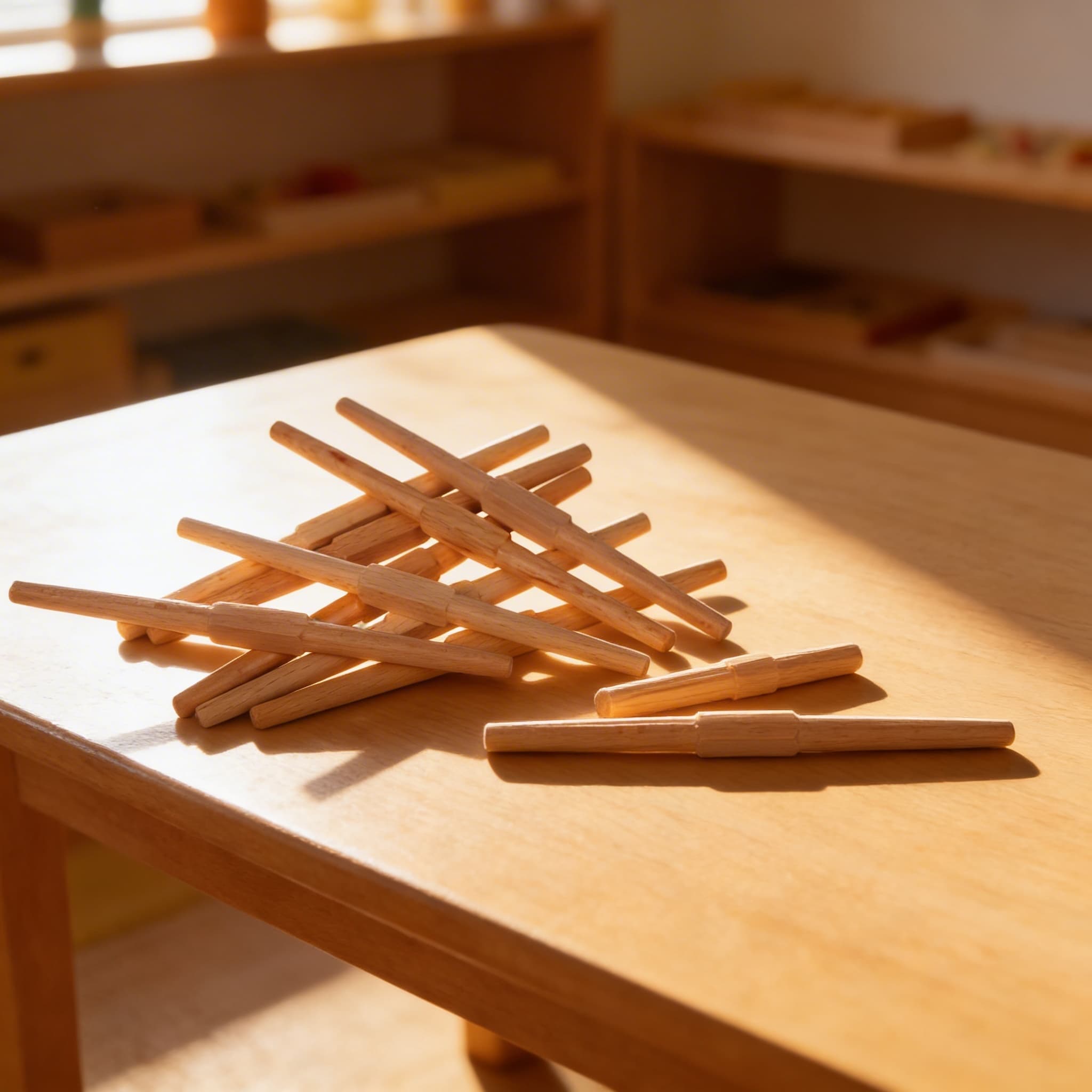 Spindeln: 10er-Set — Im Einsatz