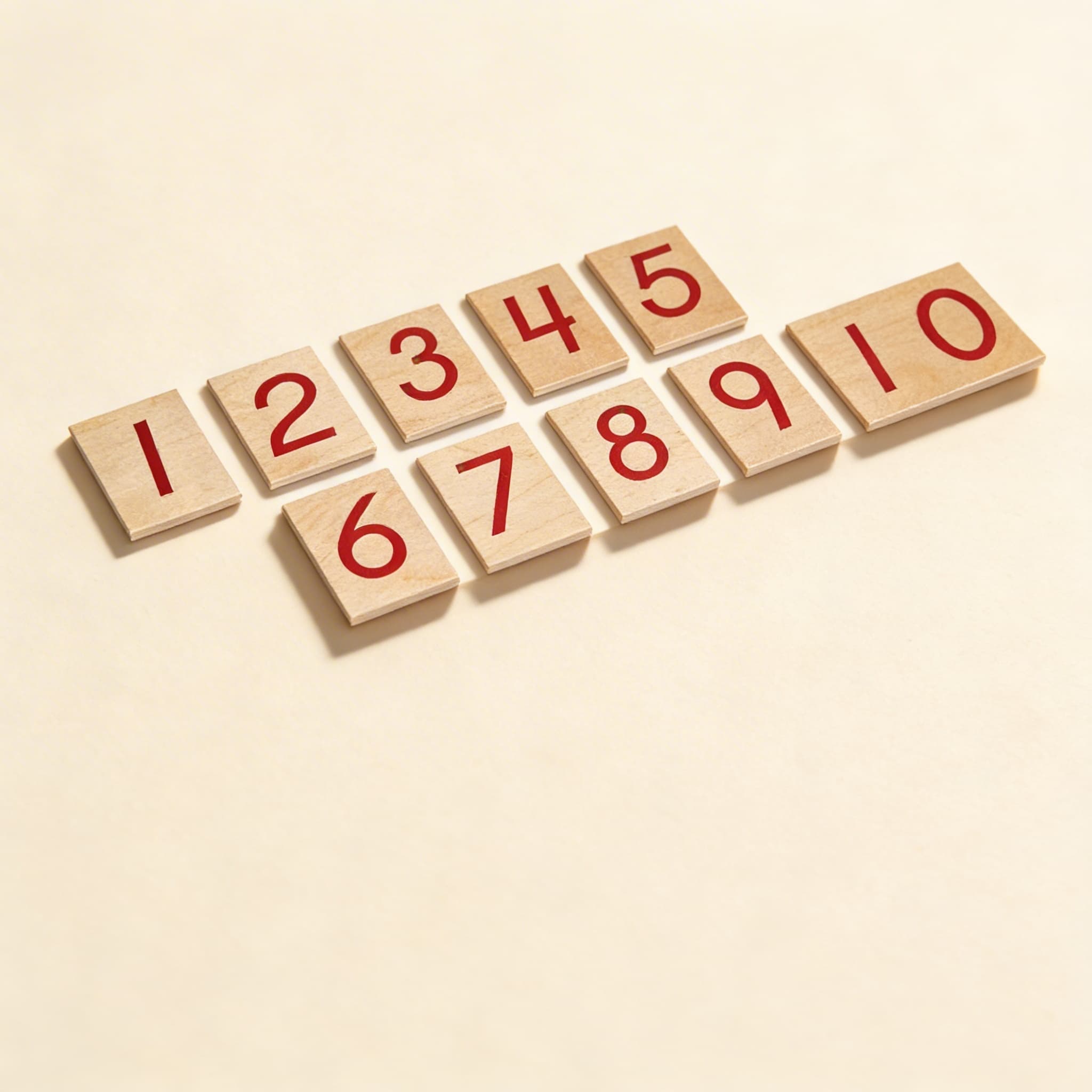 Gedruckte Ziffern: US-Version — Katalogansicht