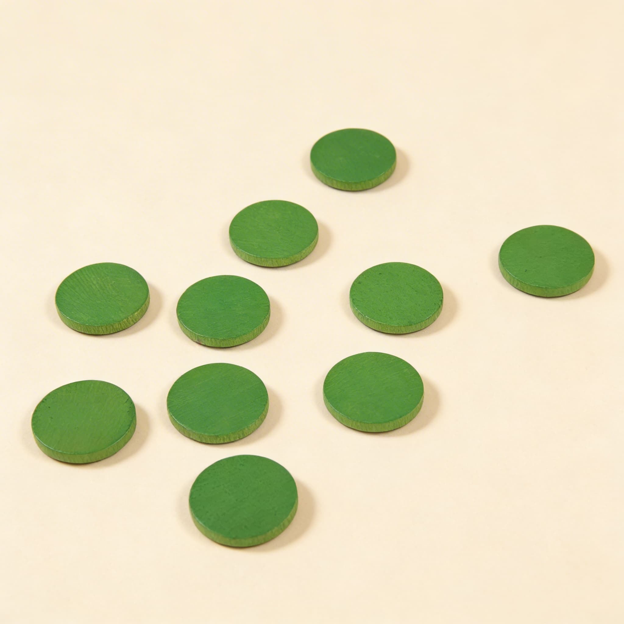 Zählsteine Grün (100) — Katalogansicht