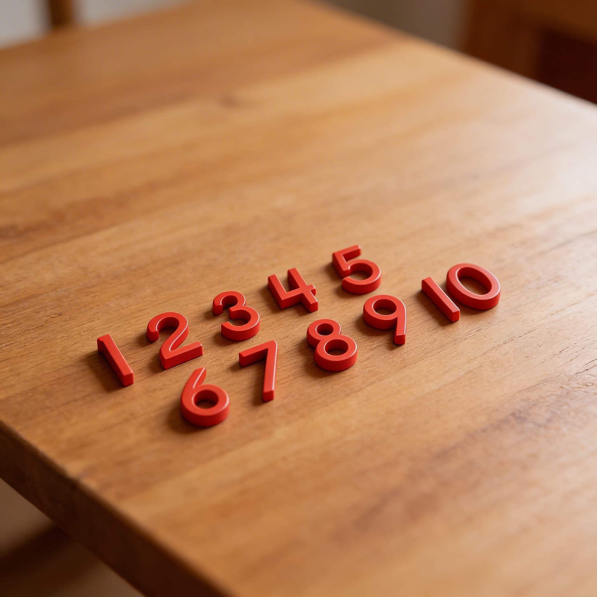 Ausgeschnittene Ziffern: US-Version — Detailansicht