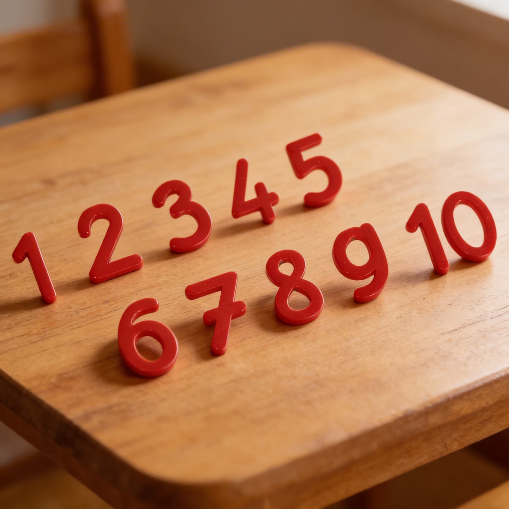 Ausschneidbare Ziffern: Internationale Version — Detailansicht