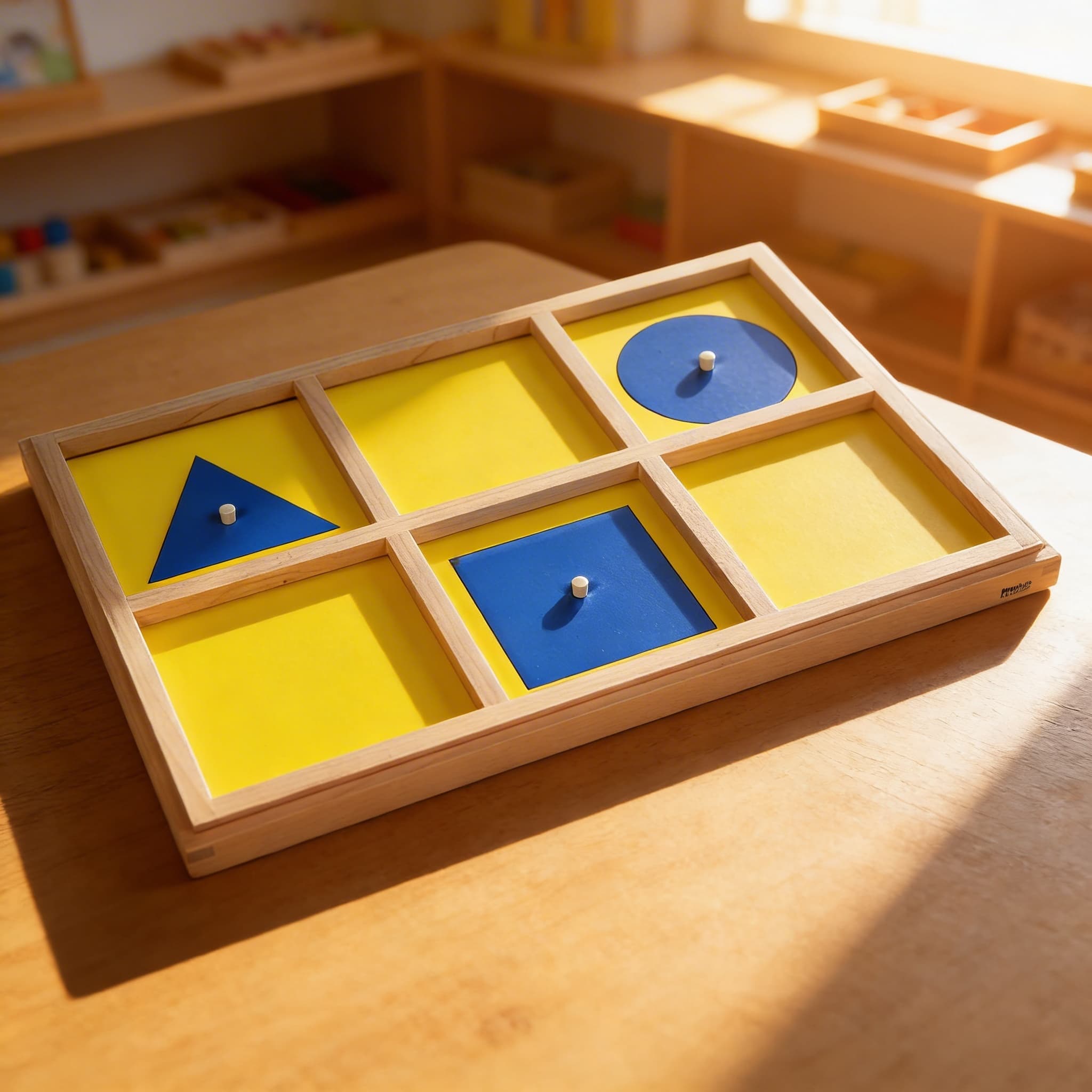 Das Demonstrationstablett — Ansicht 4