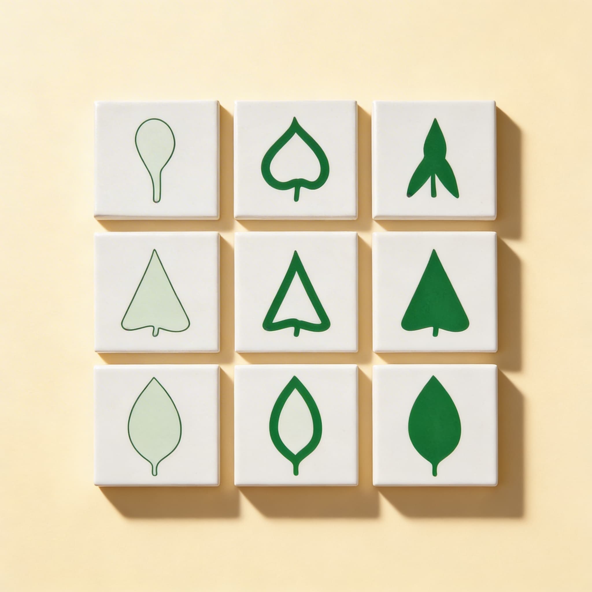 Blattkarten — Botanische Klassifikation