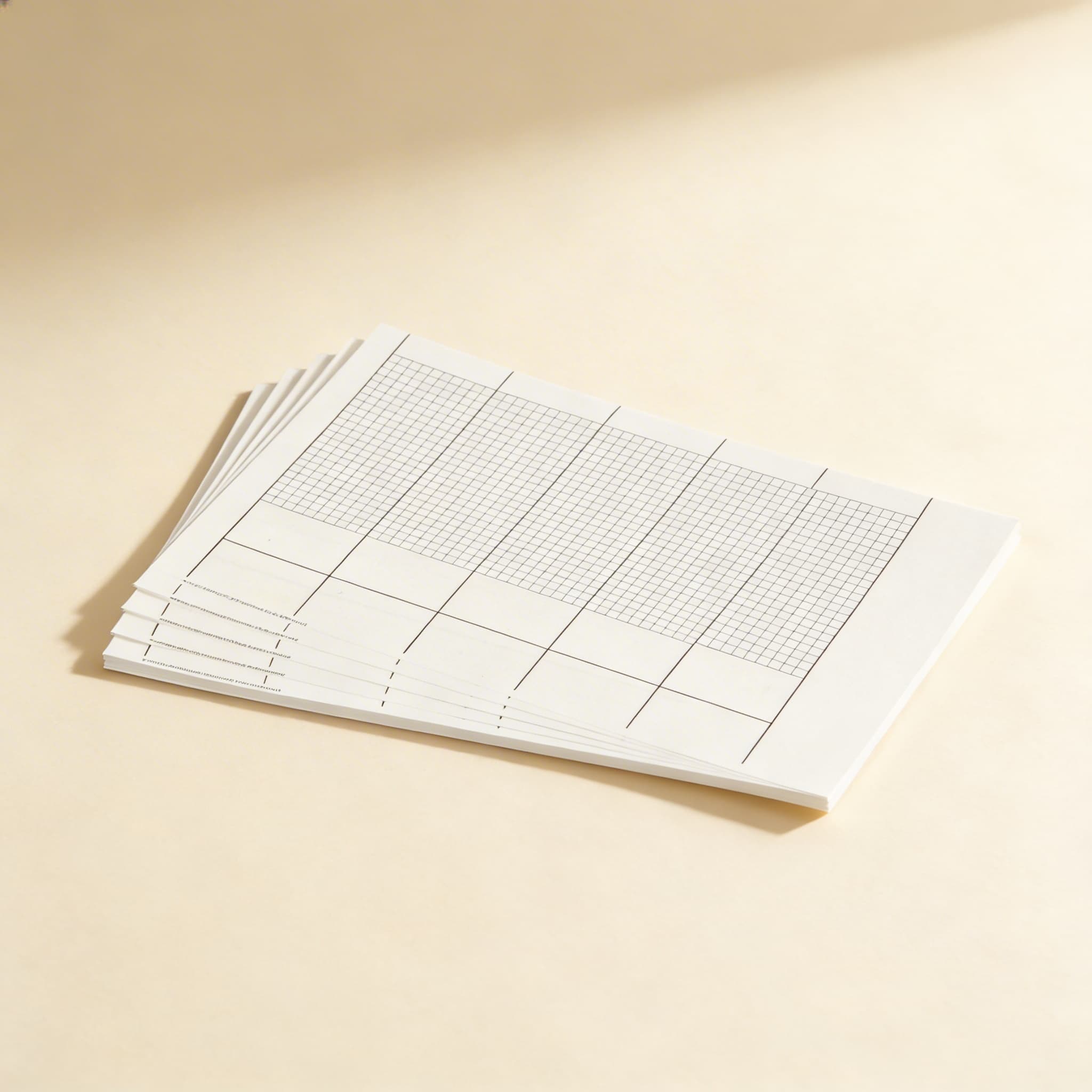 Punktübungsblätter (50 Stück) — Ansicht 2