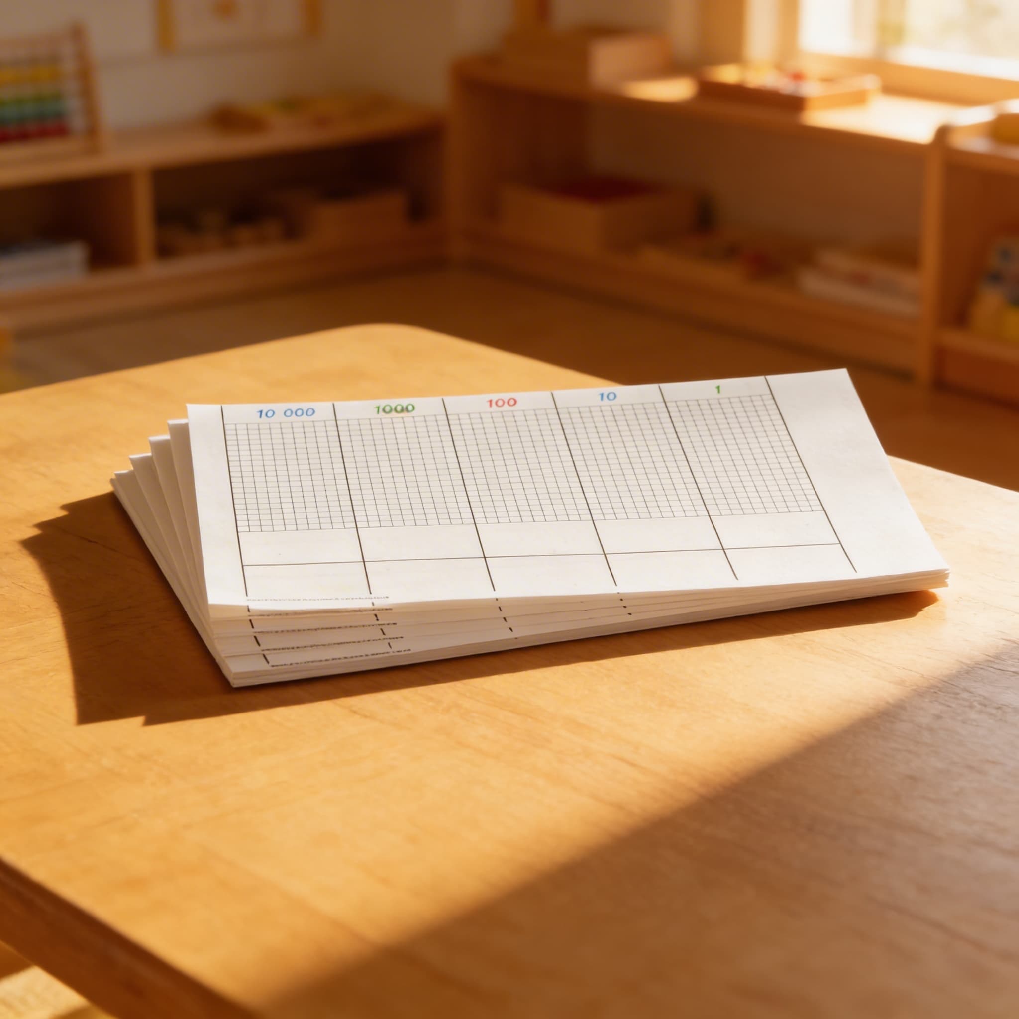 Punktübungsblätter (50 Stück) — Ansicht 4