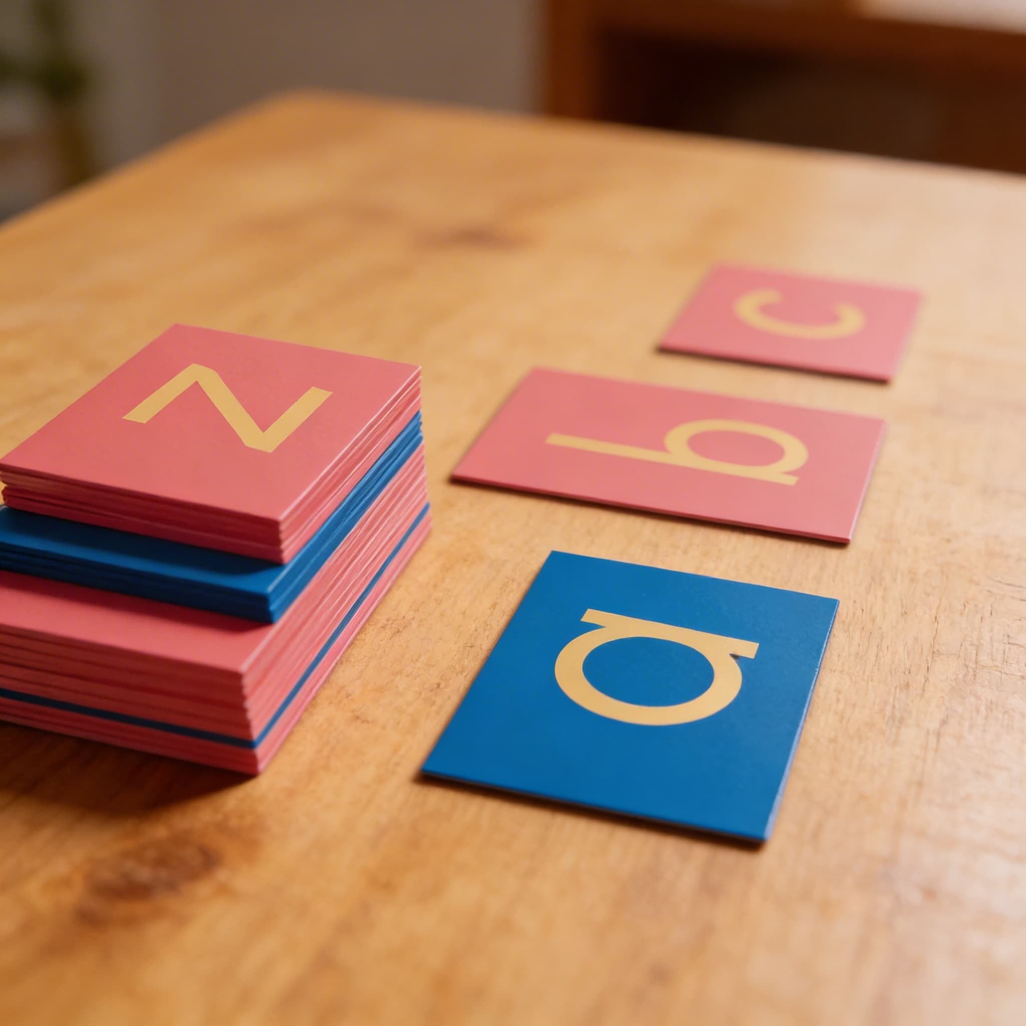 Brúsne písmená: Medzinárodné tlačené — Detailný pohľad