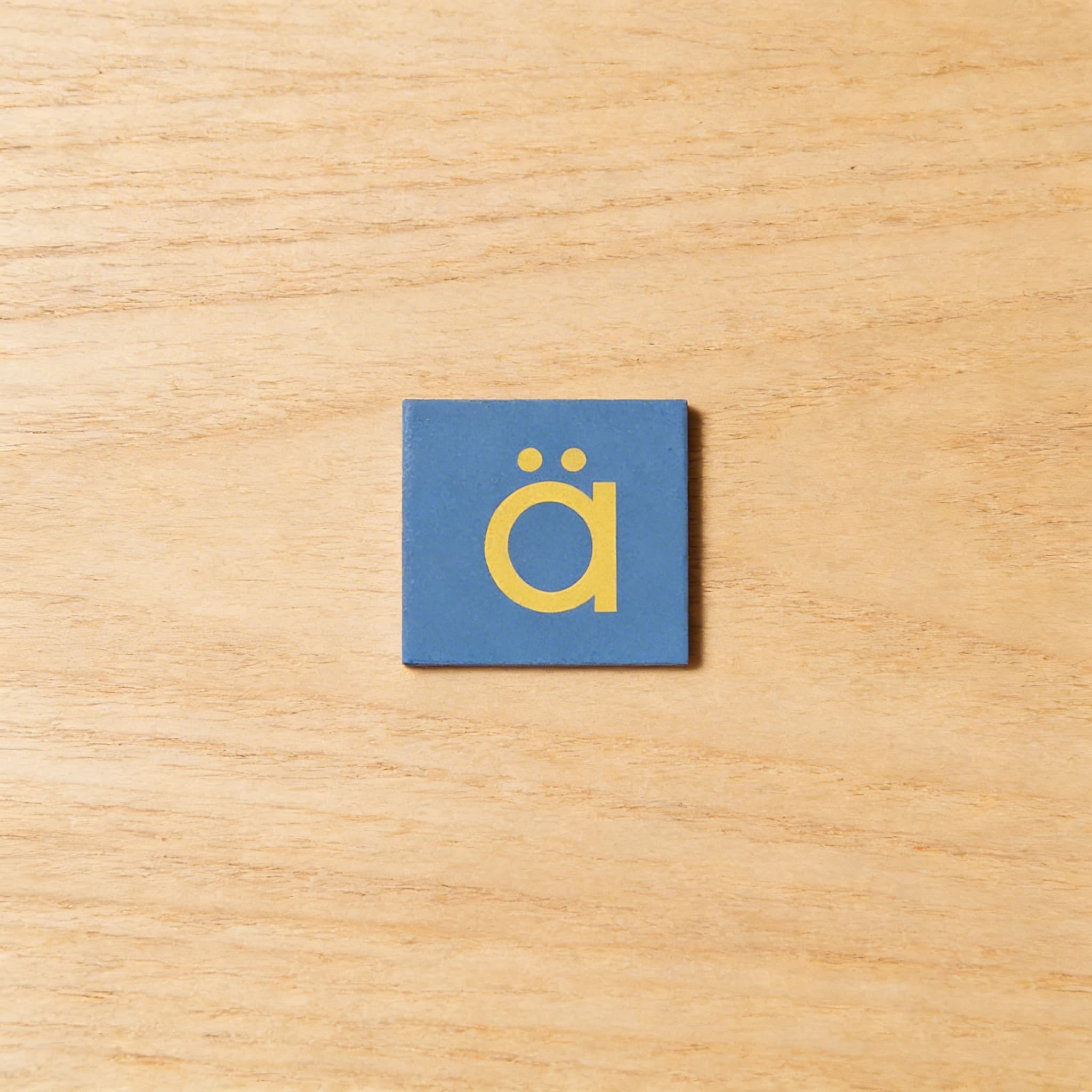 Brusná písmena: Severské tiskací — doplňková sada — Boční pohled