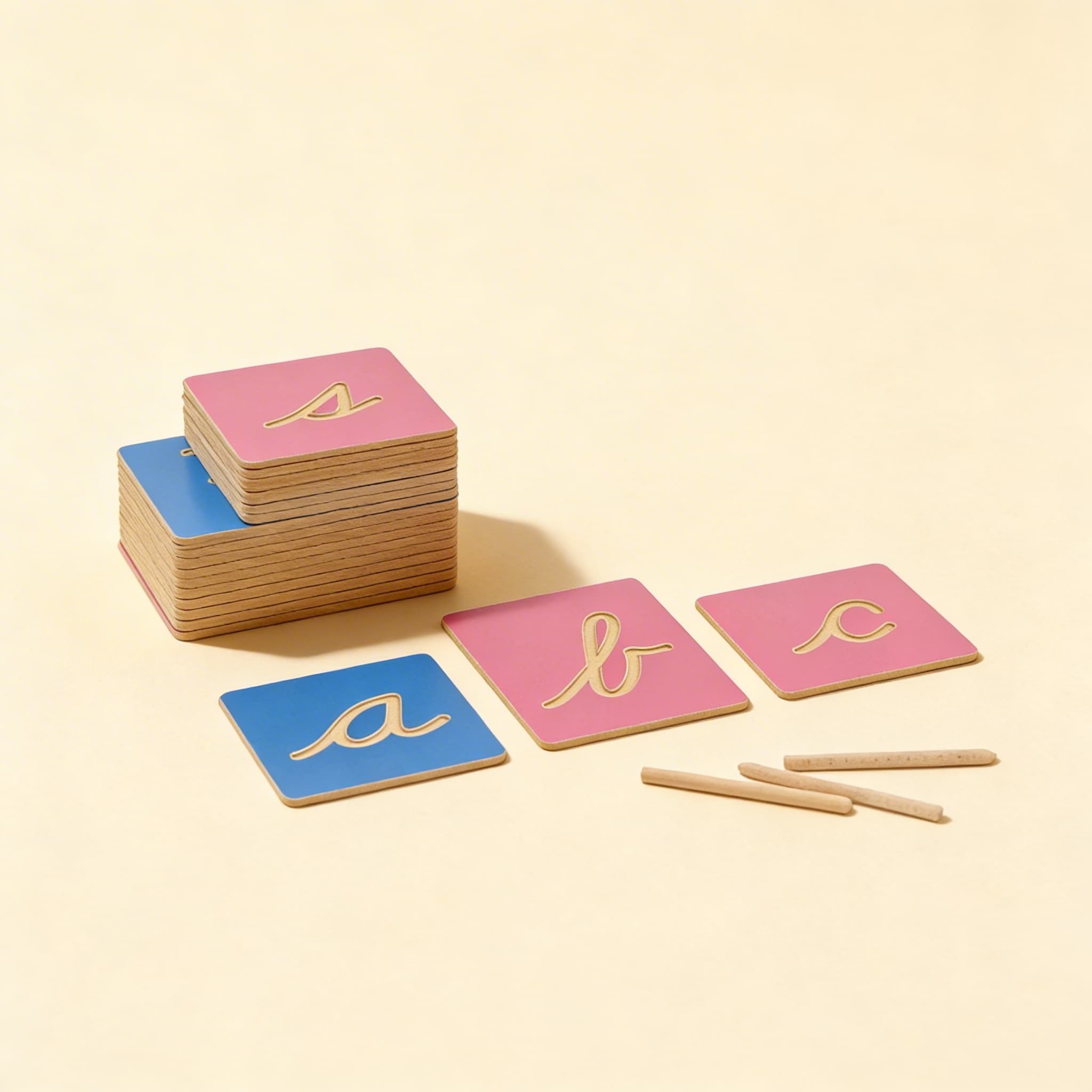 Duté tvary písmen: Americké psací — Katalogový pohled