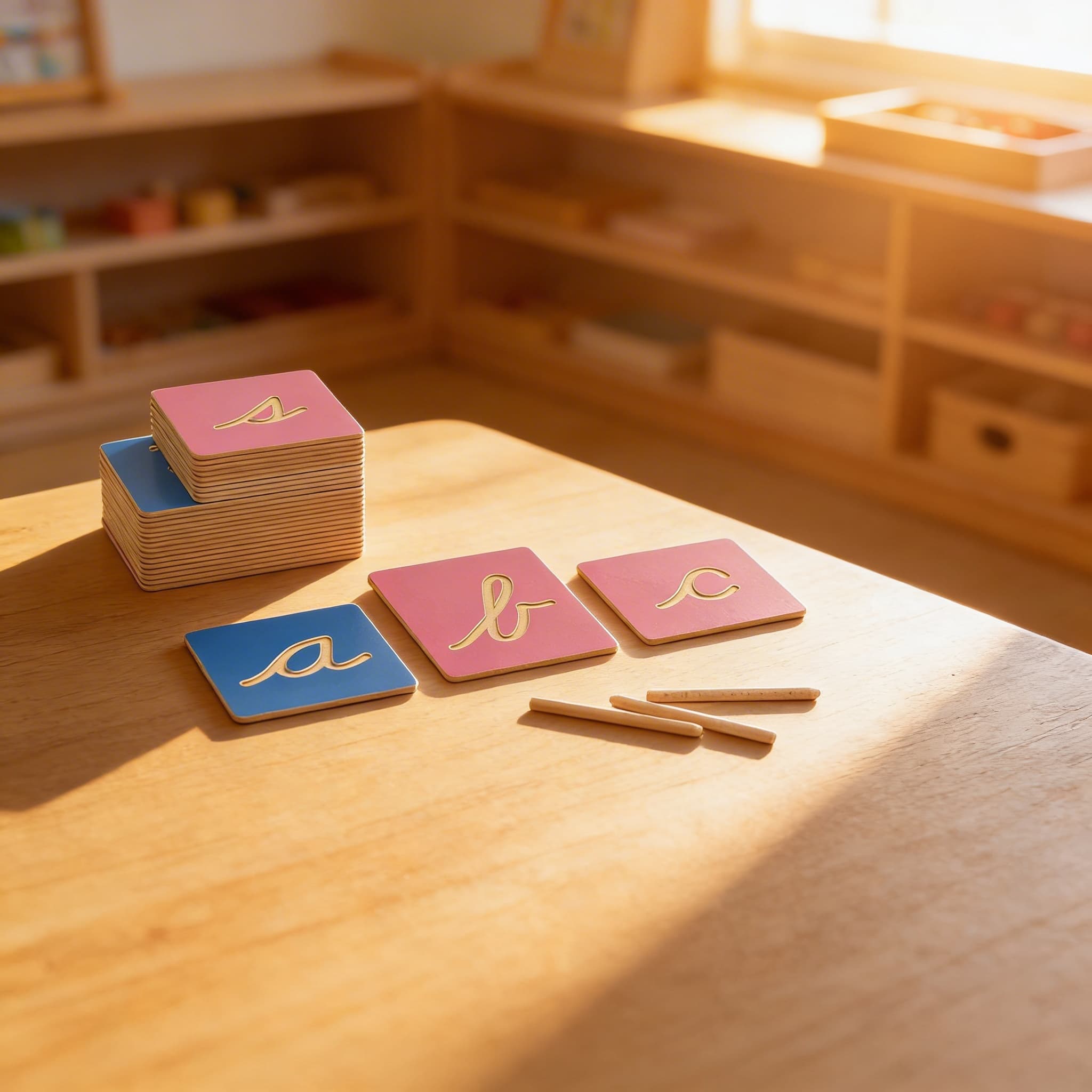 Duté tvary písmen: Americké psací — Při použití