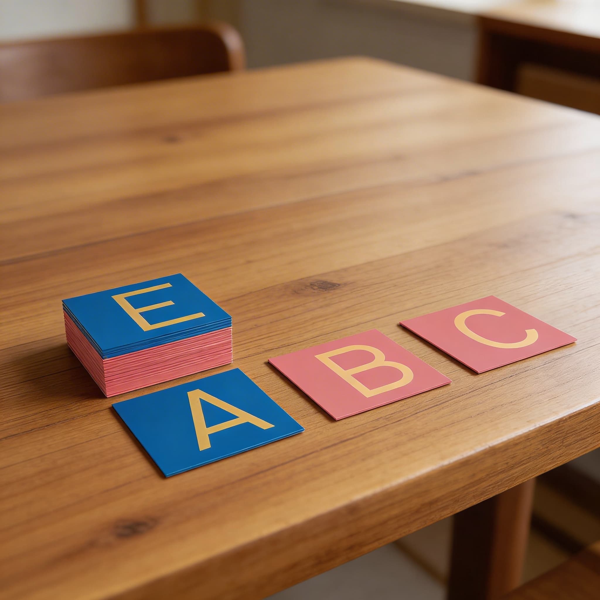 Brusná velká písmena: Mezinárodní tiskací — Detailní pohled