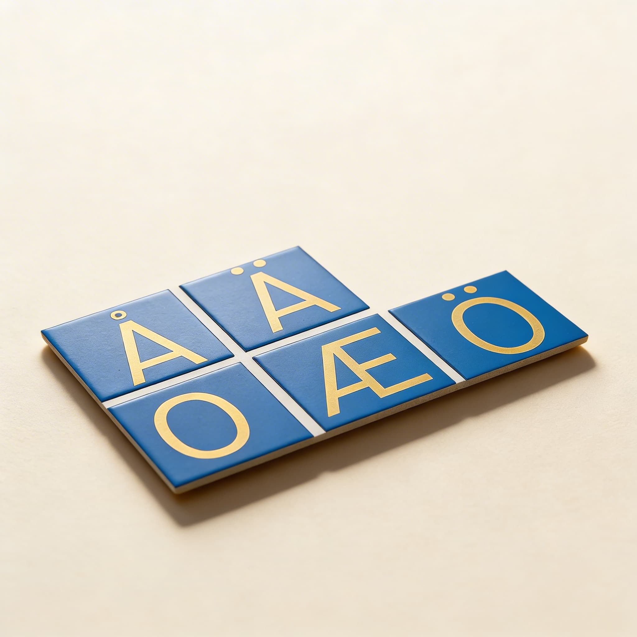 Brusná velká písmena: Severské tiskací — doplňková sada — Katalogový pohled