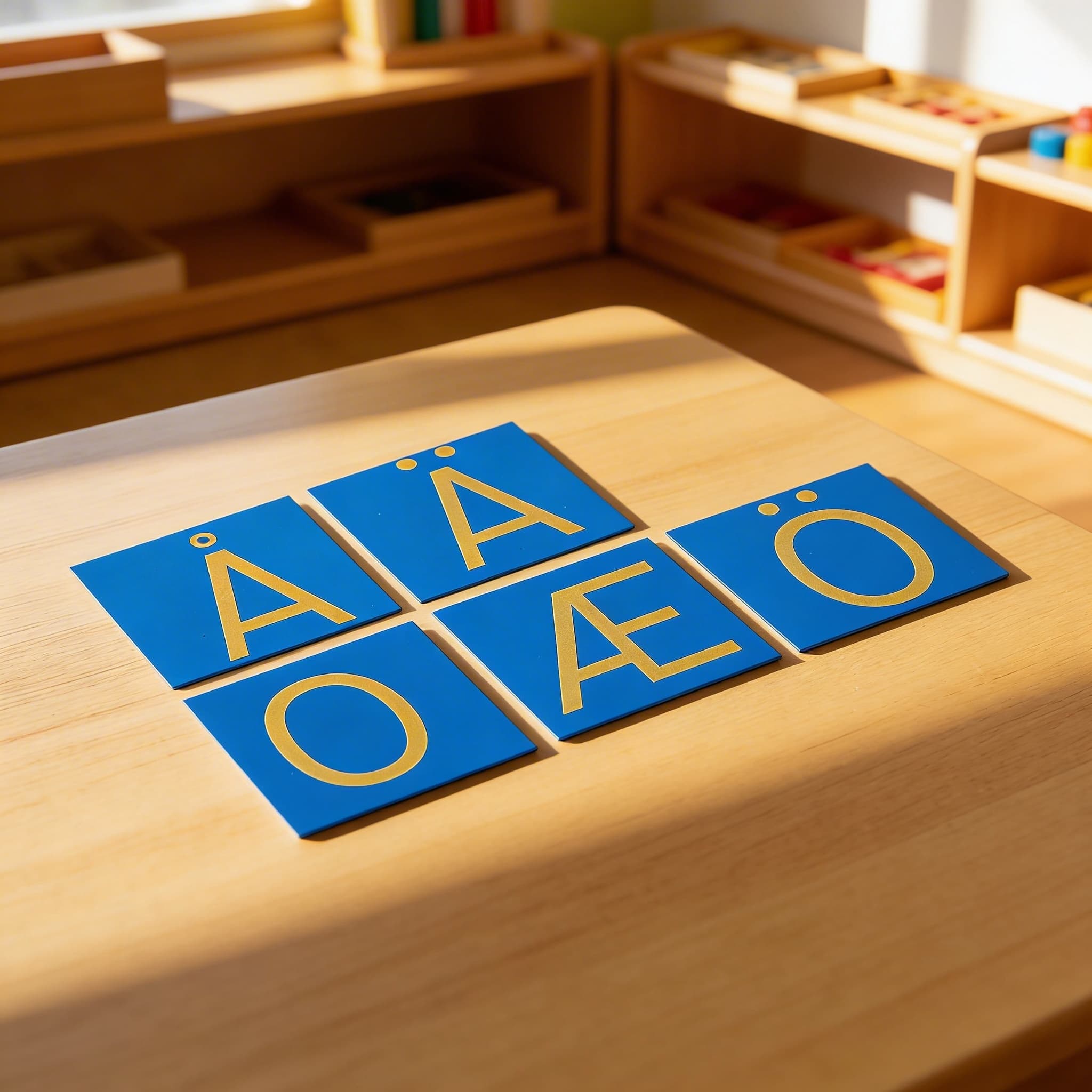 Brusná velká písmena: Severské tiskací — doplňková sada — Při použití