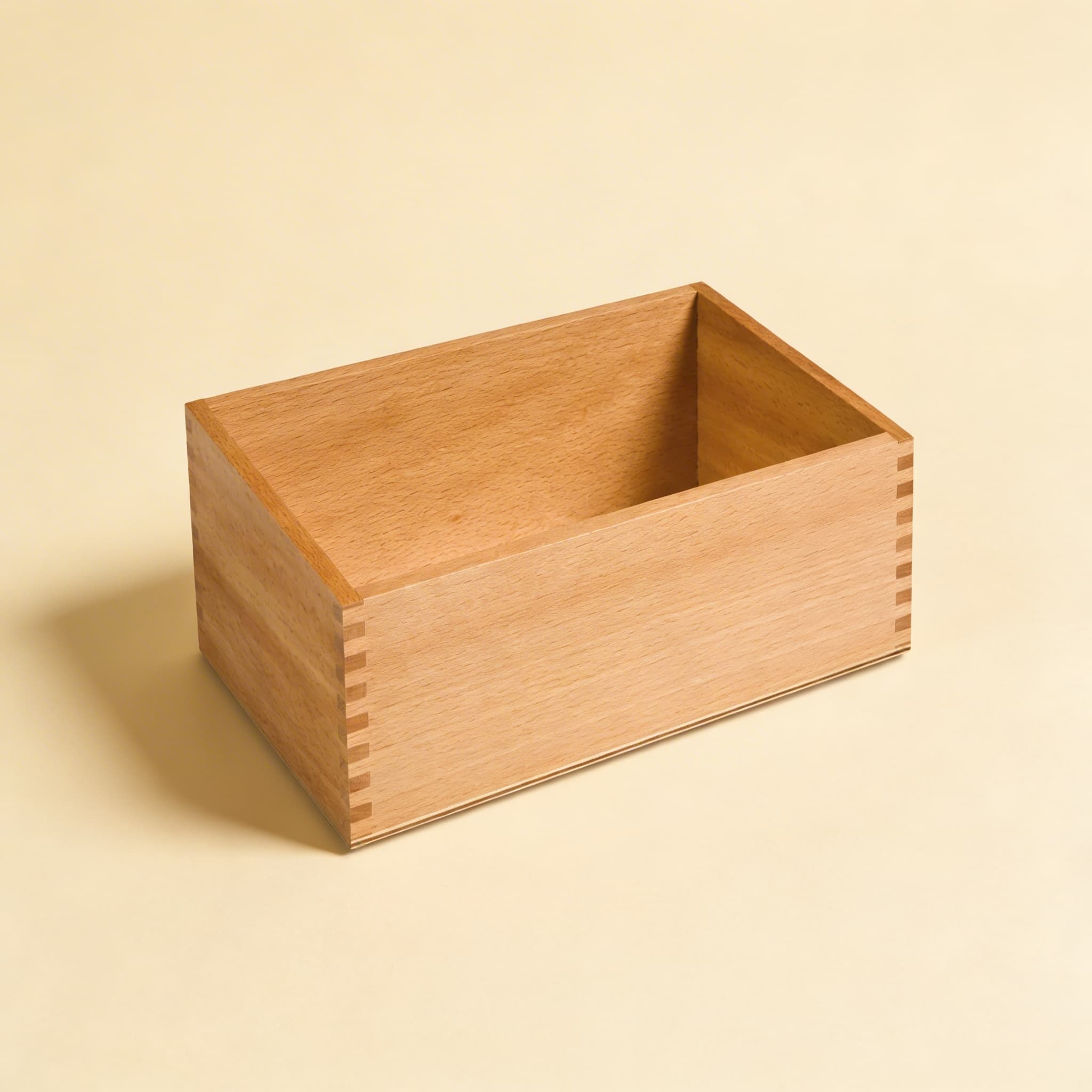 Sandpaper Letters Box — Wooden Storage for Language Materials