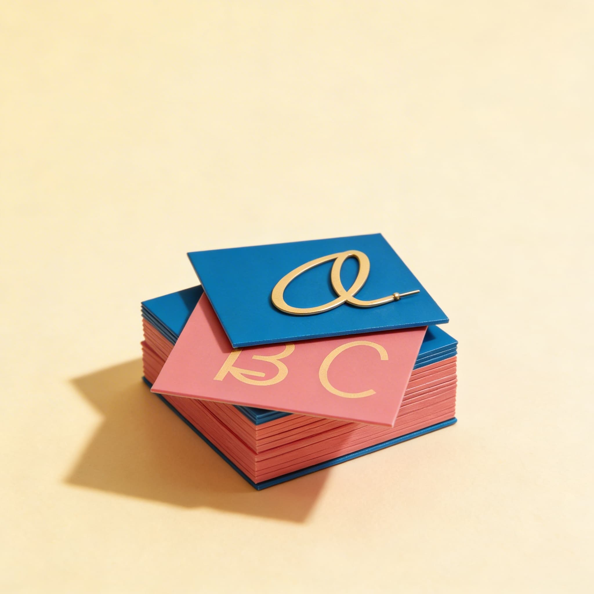 Brúsne veľké písmená: Americké písané — Katalógový pohľad