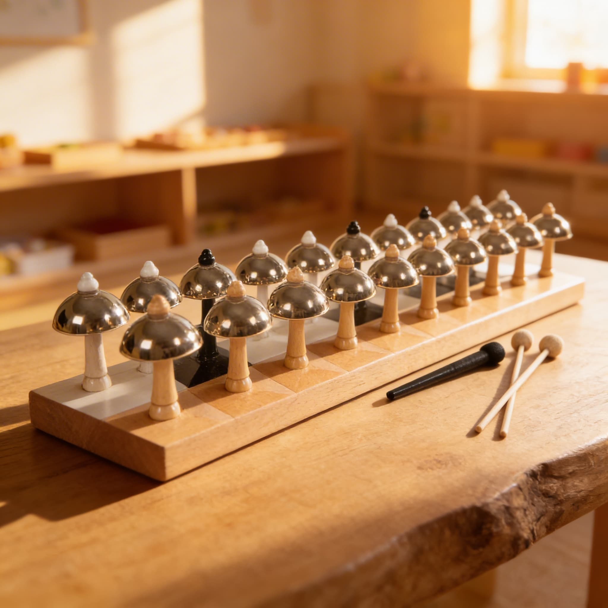 Montessori Glocken Komplettset — Ansicht 4