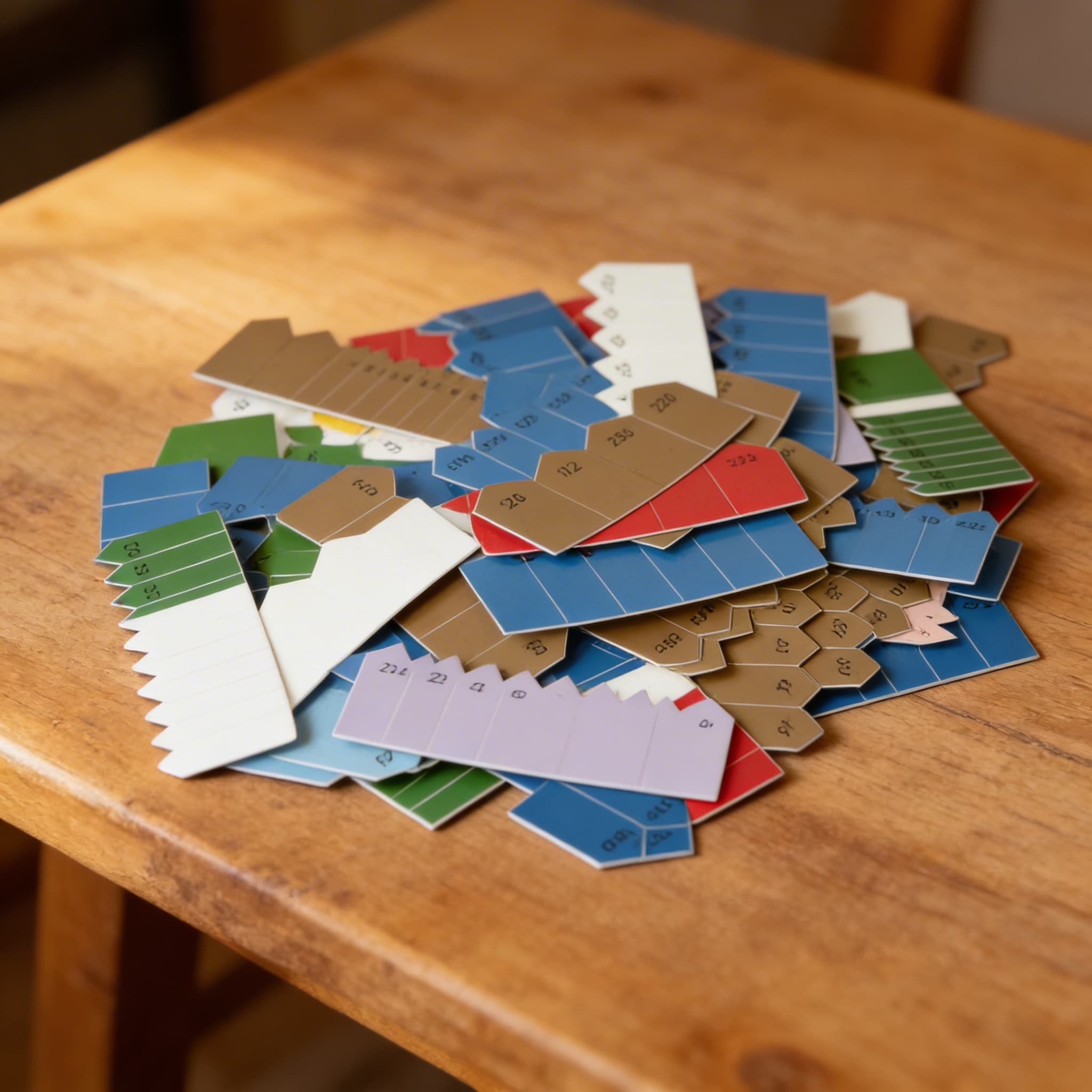 Šipky pro dlouhé řetězy korálků — Detailní pohled