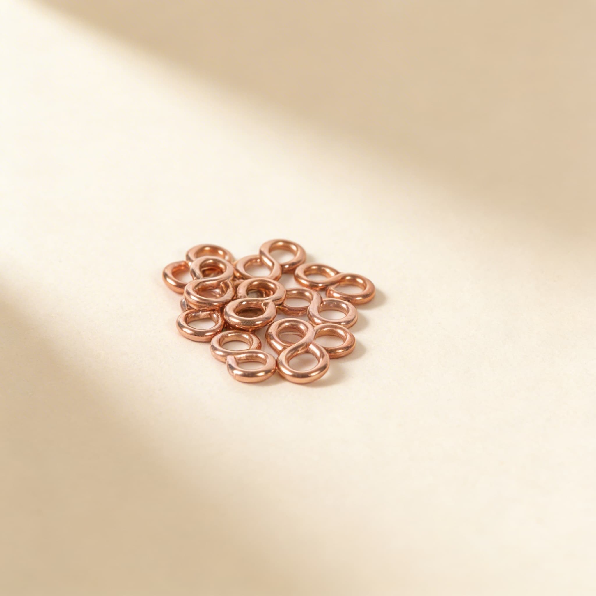 S-Haken für Ketten: Kupfer (10 Stück) — Ansicht 2