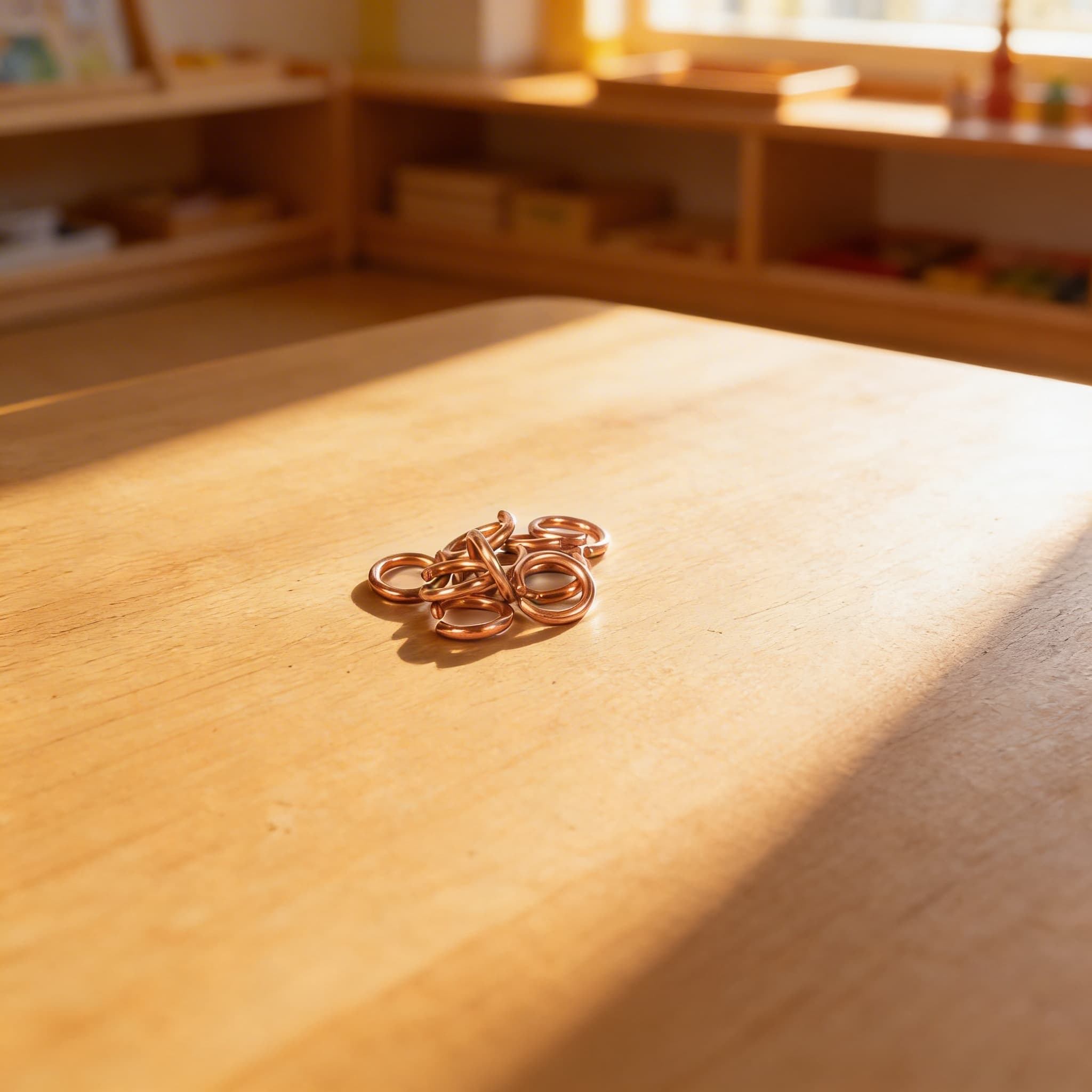 O-Ringe für Ketten: Kupfer (10 Stück) — Ansicht 4