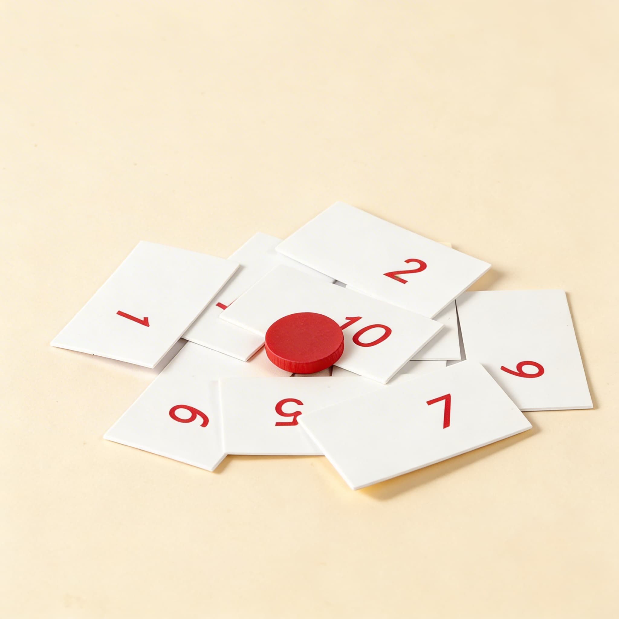 Zahlenkarten für das Multiplikationsbrett