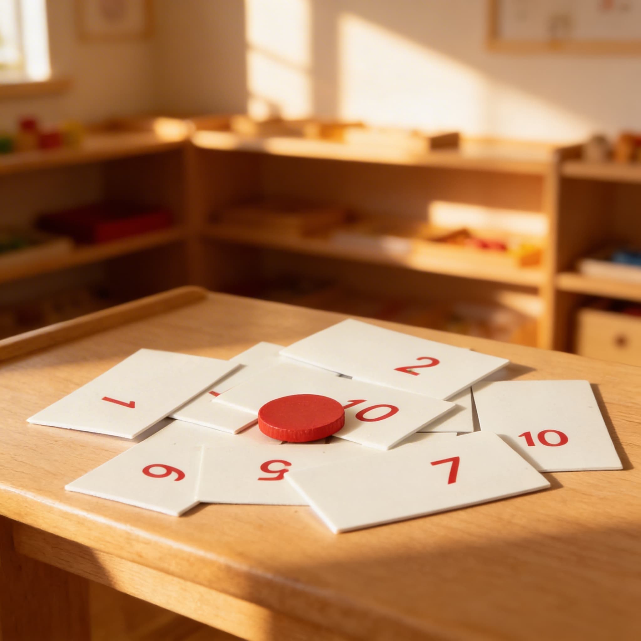 Zahlenkarten für das Multiplikationsbrett — Ansicht 4