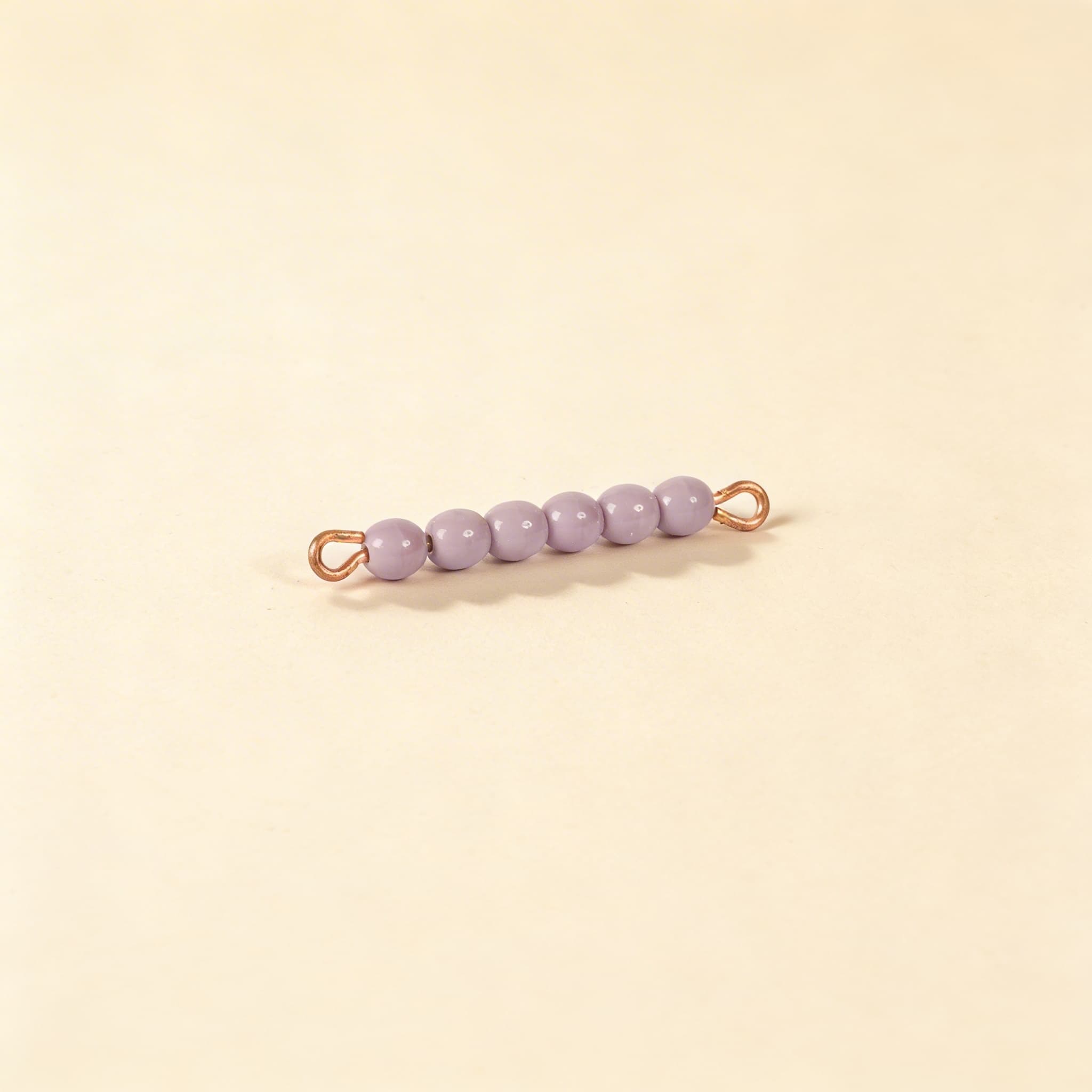 Einzelner Glasperlenstab der 6: Lila