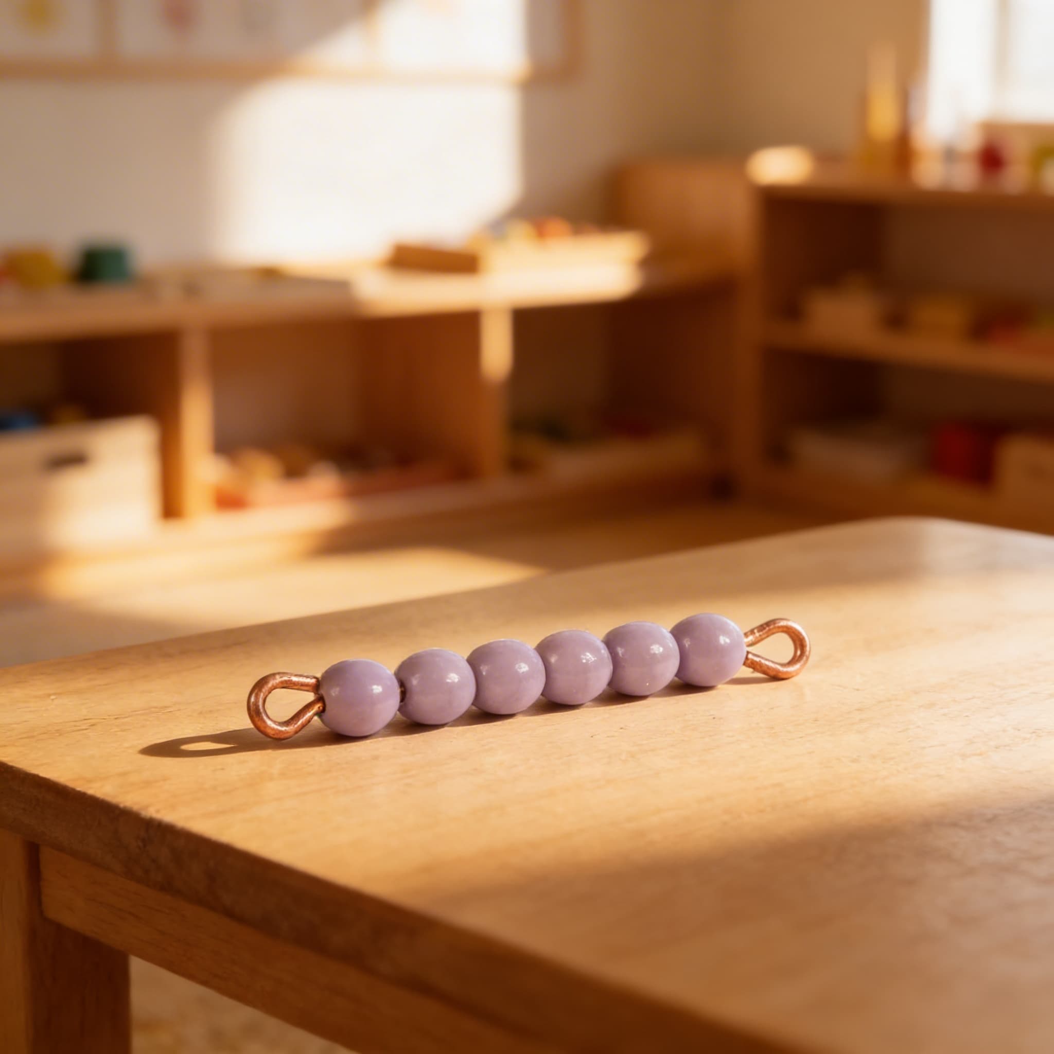 Einzelner Glasperlenstab der 6: Lila — Ansicht 4