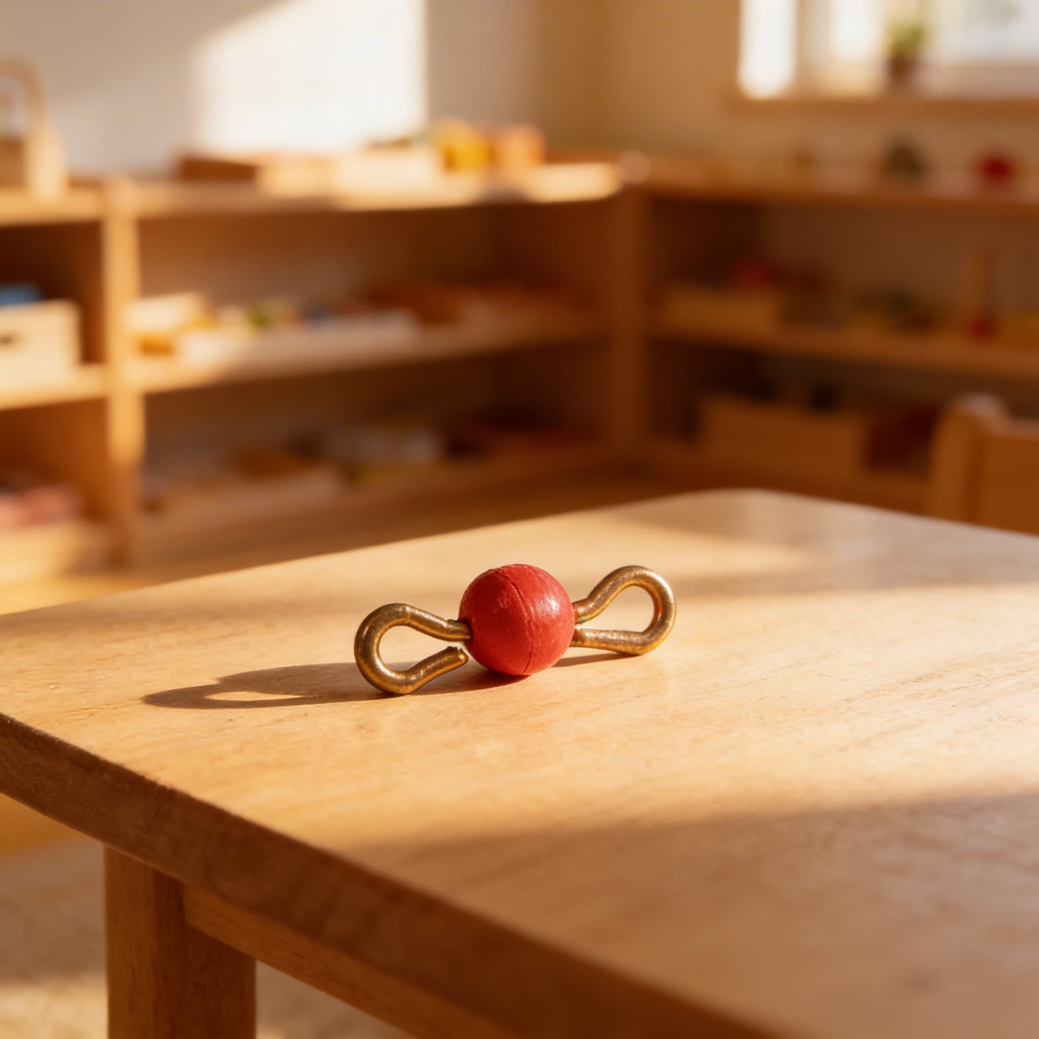 Einzelner Nylonperlenstab der 1: Rot — Ansicht 4