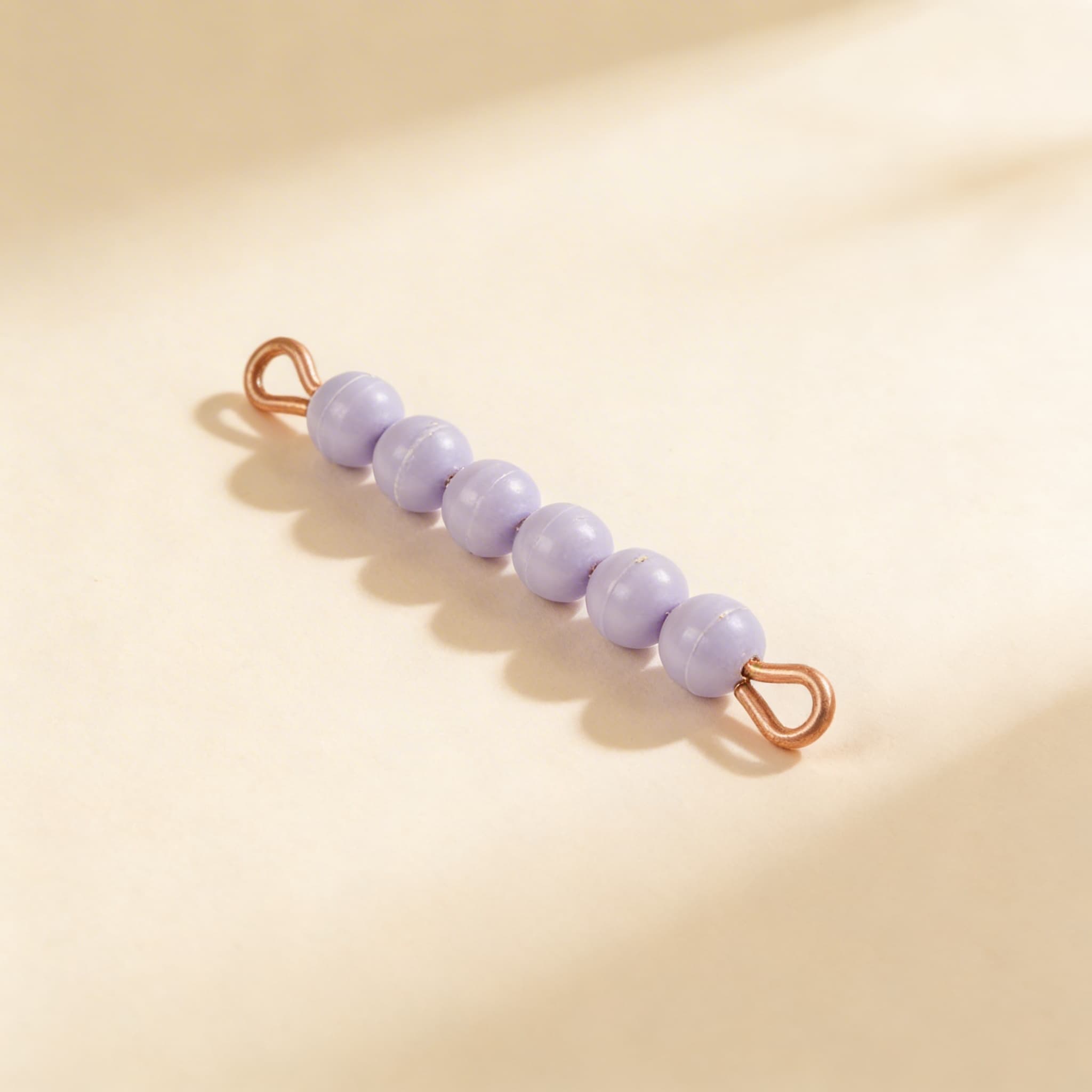 Einzelner Nylonperlenstab der 6: Lila — Ansicht 2