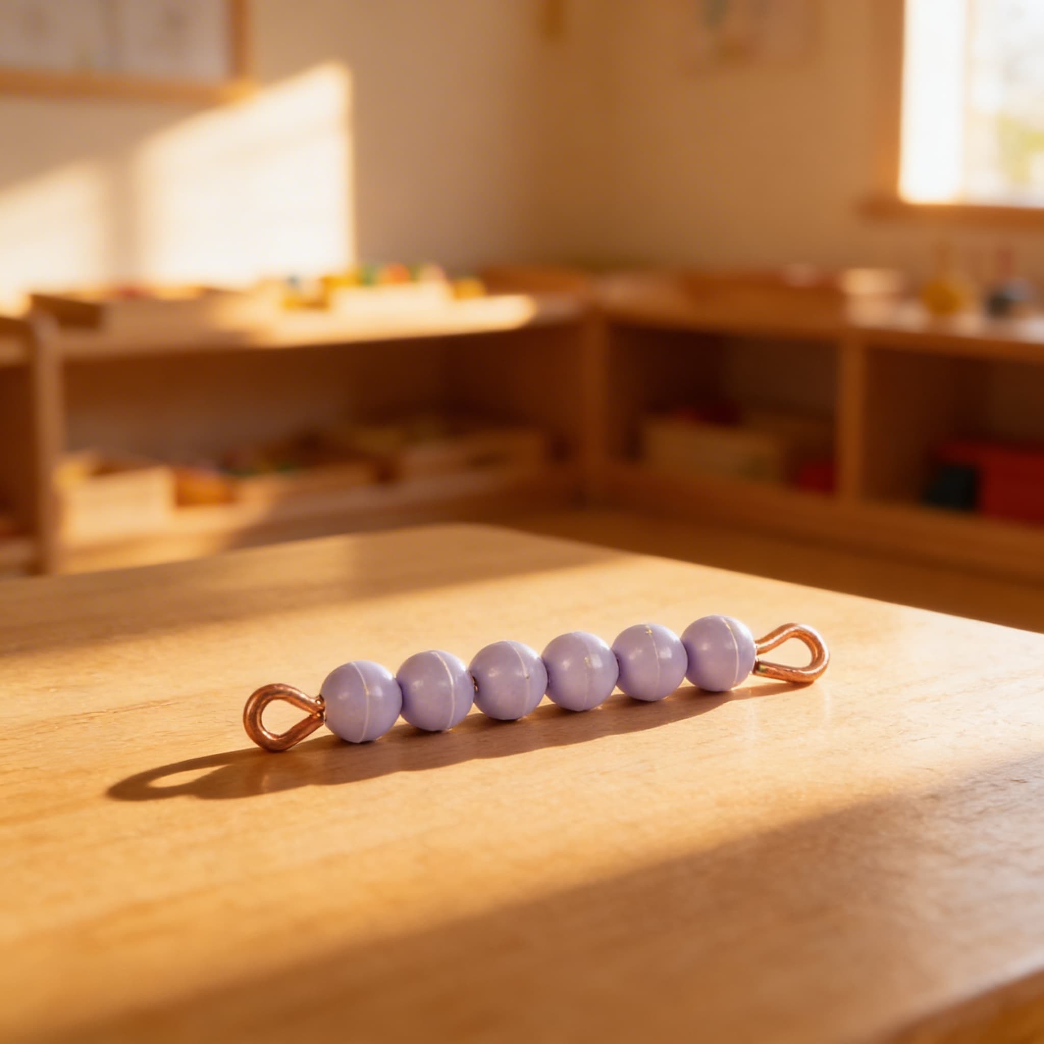 Einzelner Nylonperlenstab der 6: Lila — Ansicht 4