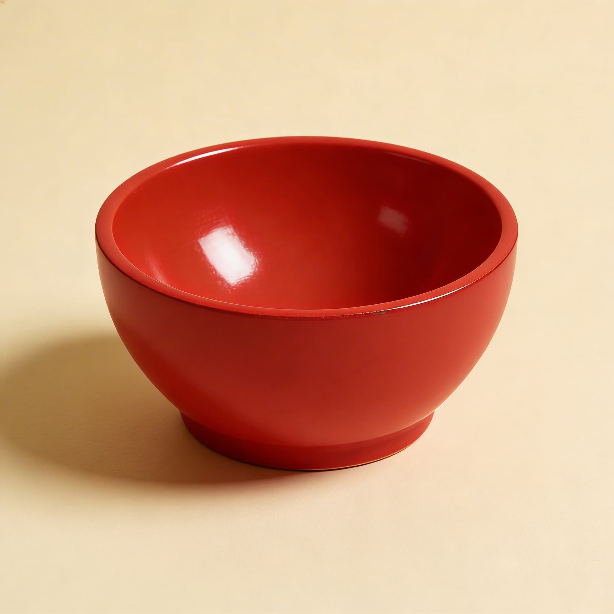 Wooden Cup: Red