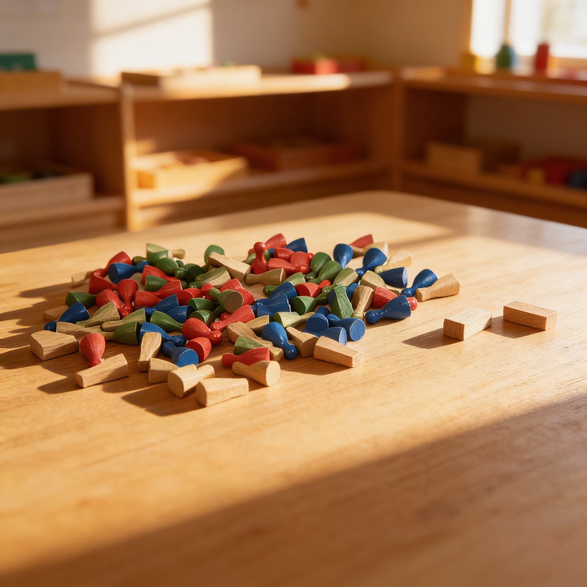 Kleine Kegel: Grün, Blau, Rot (100 Stück) — Ansicht 4