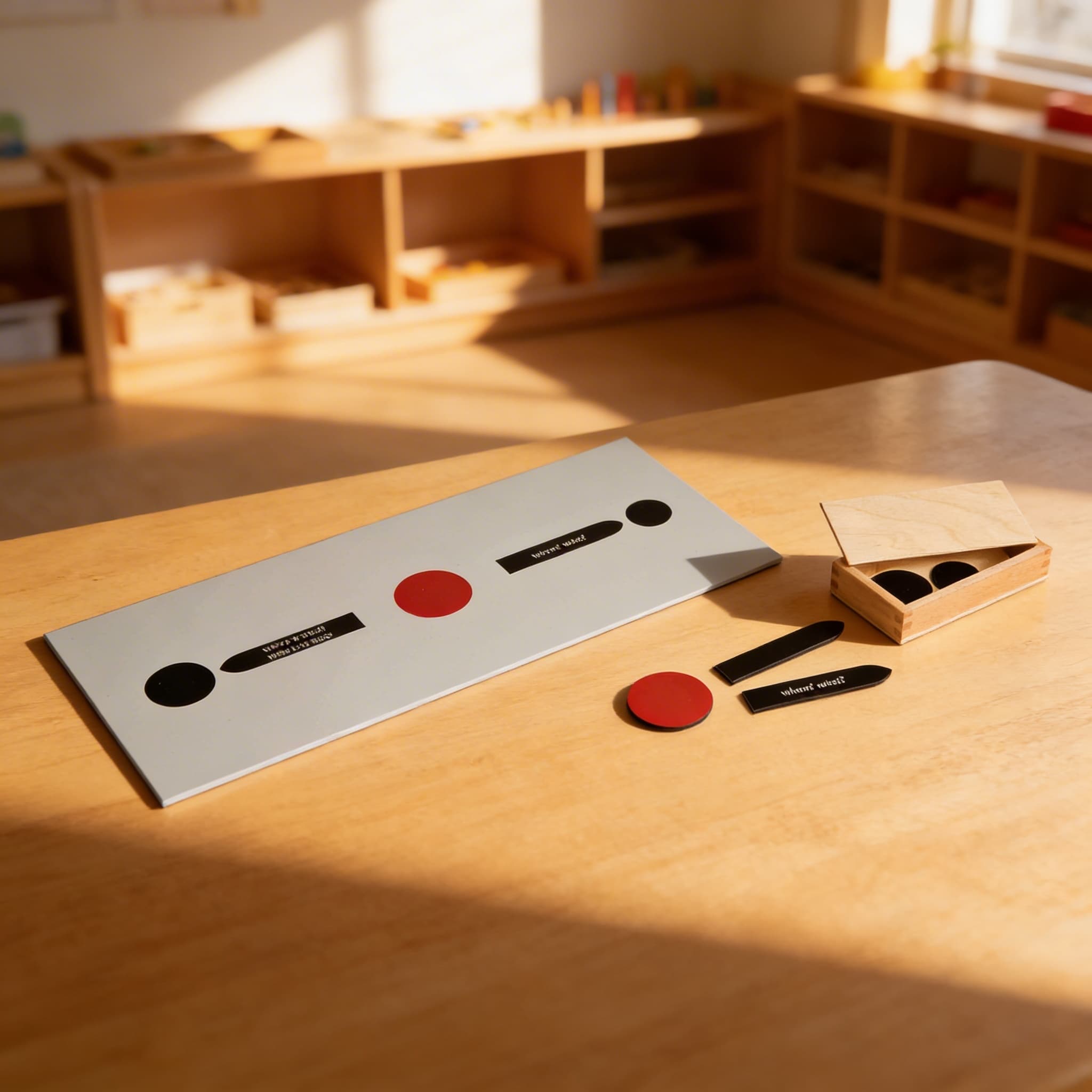 Leseanalyse — Erste Tabelle & Grammatiksymbole Box — Im Einsatz